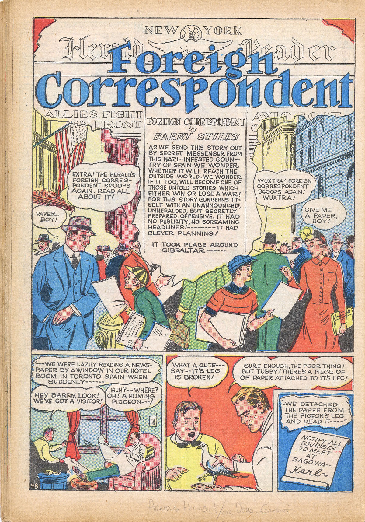 Read online Super-Mystery Comics comic -  Issue #11 - 51
