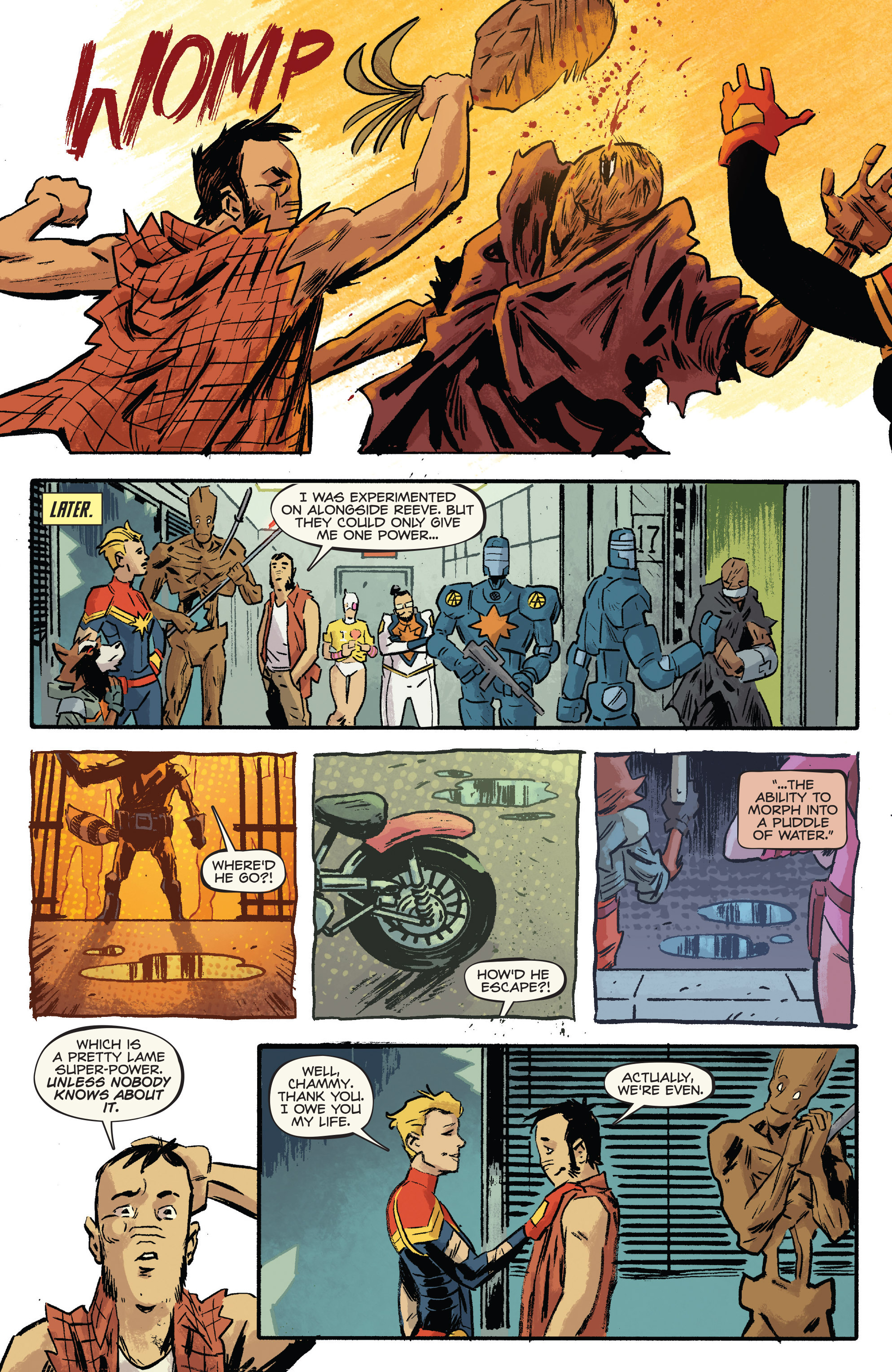 Read online Rocket Raccoon & Groot comic -  Issue #10 - 21