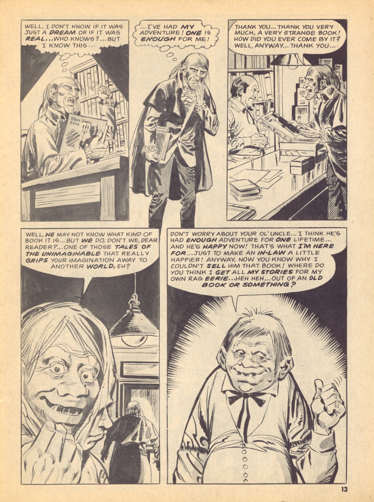 Read online Creepy (1964) comic -  Issue #39 - 13