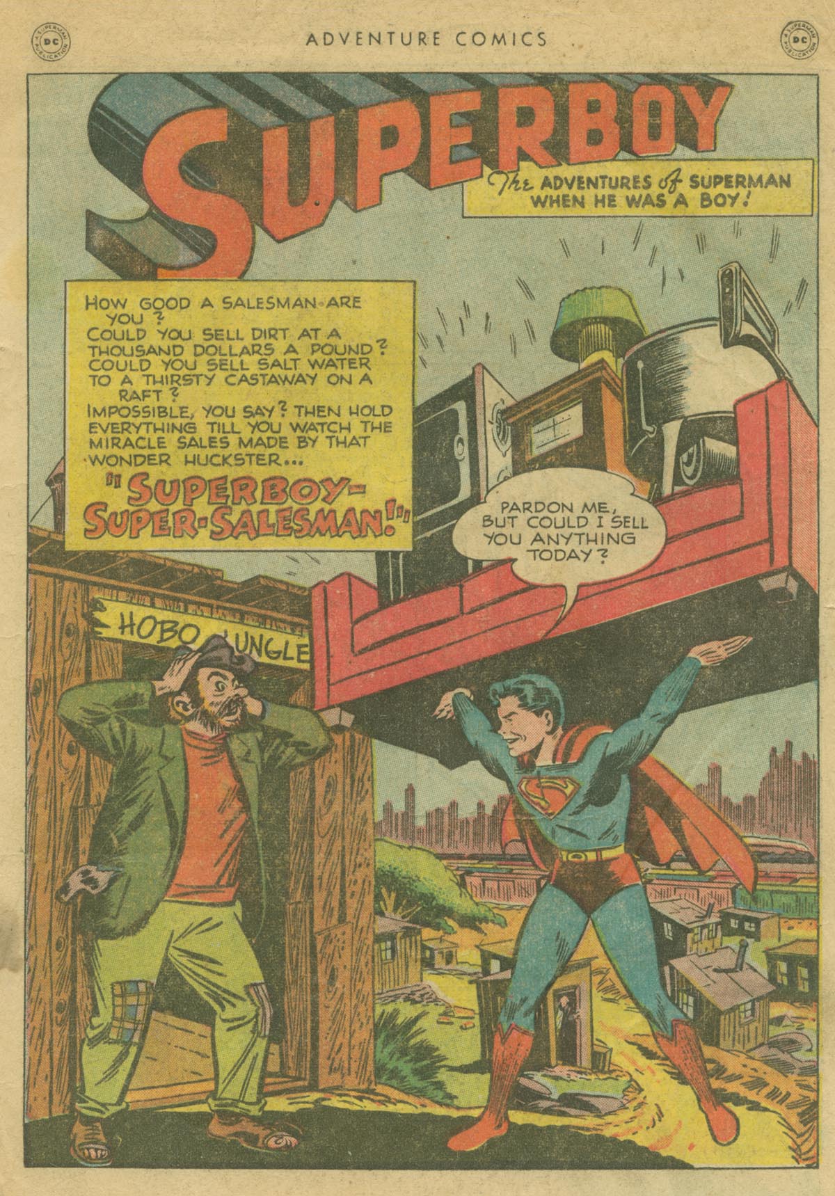 Read online Adventure Comics (1938) comic -  Issue #130 - 2