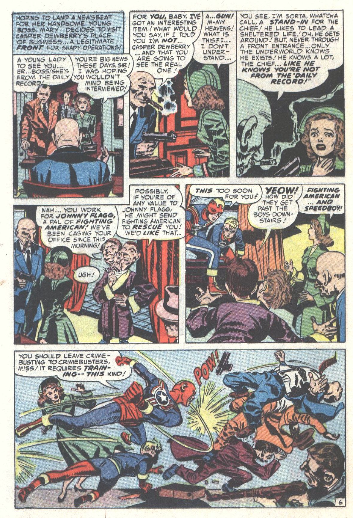 Read online Fighting American (1954) comic -  Issue #2 - 20