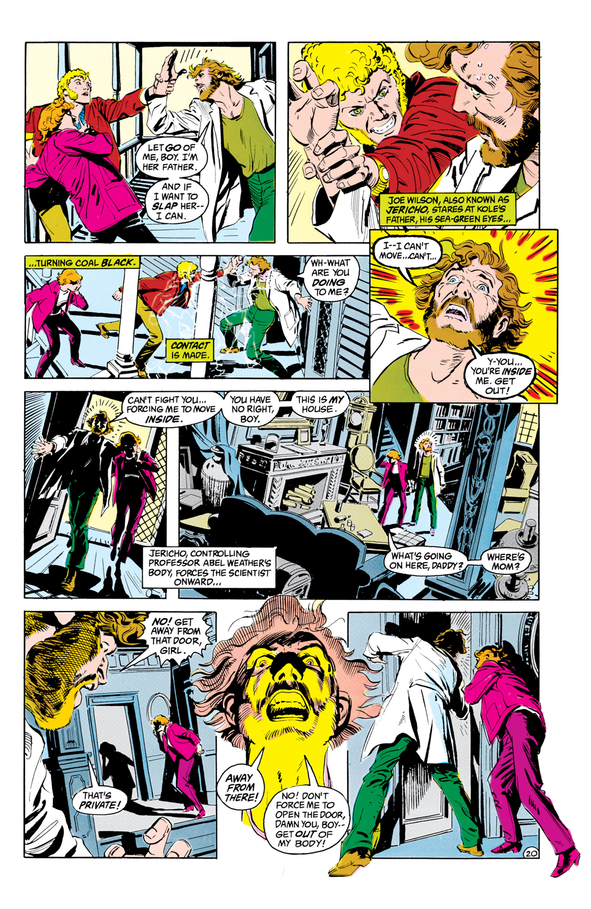 Read online The New Teen Titans (1984) comic -  Issue #10 - 21