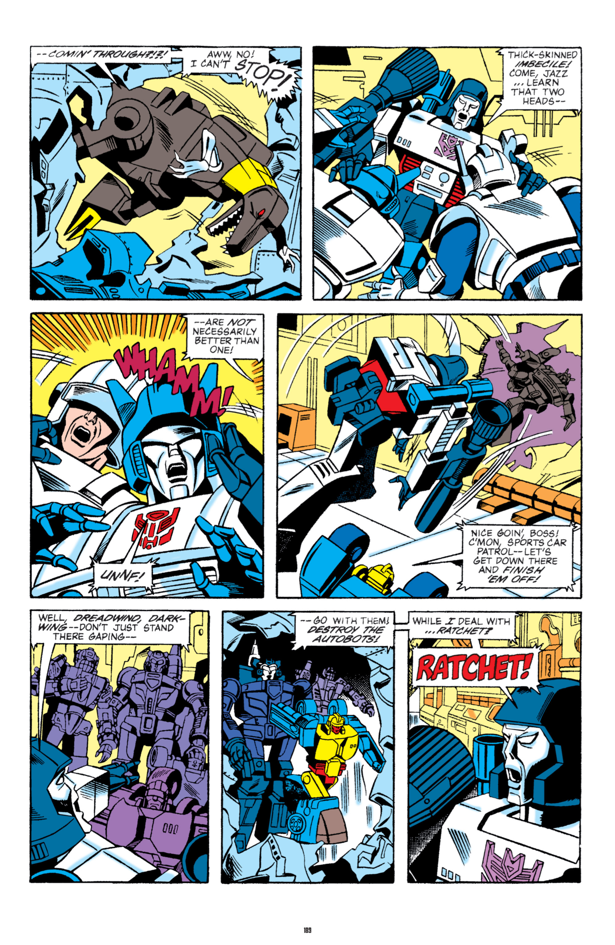Read online The Transformers Classics comic -  Issue # TPB 5 - 190