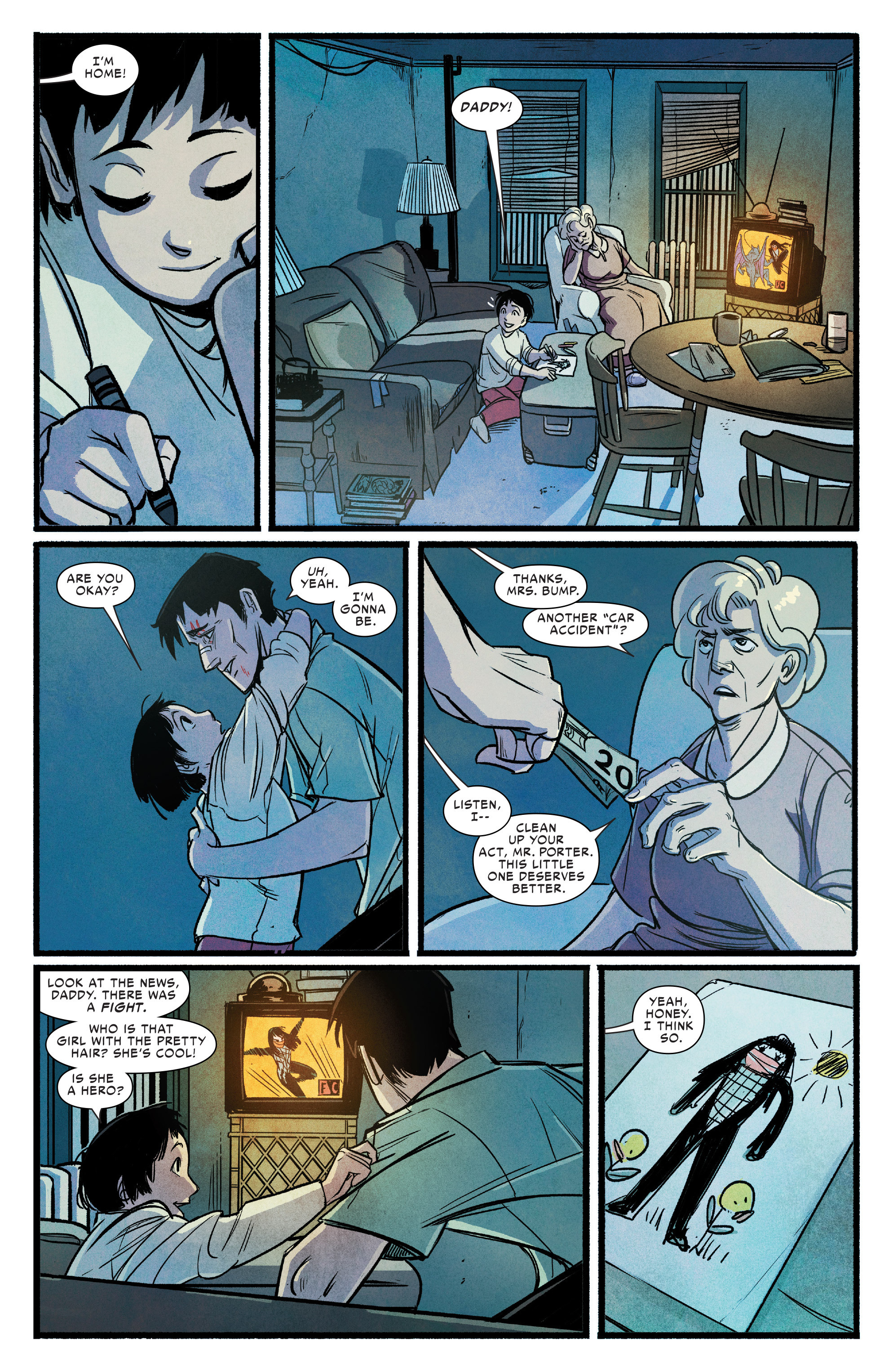 Read online Silk (2015) comic -  Issue #3 - 21