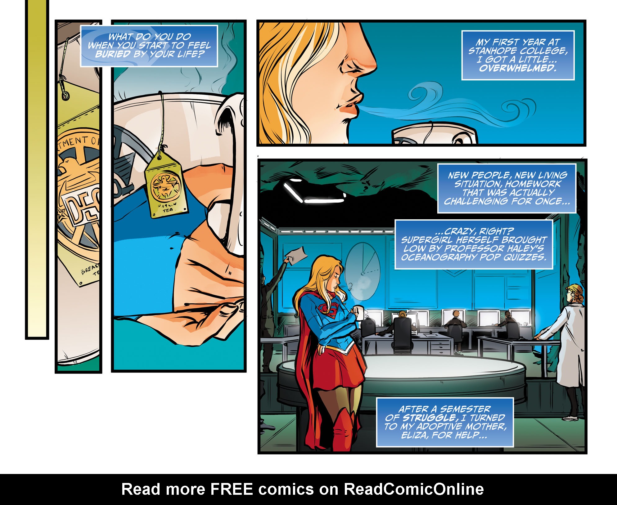 Read online Adventures of Supergirl comic -  Issue #11 - 3