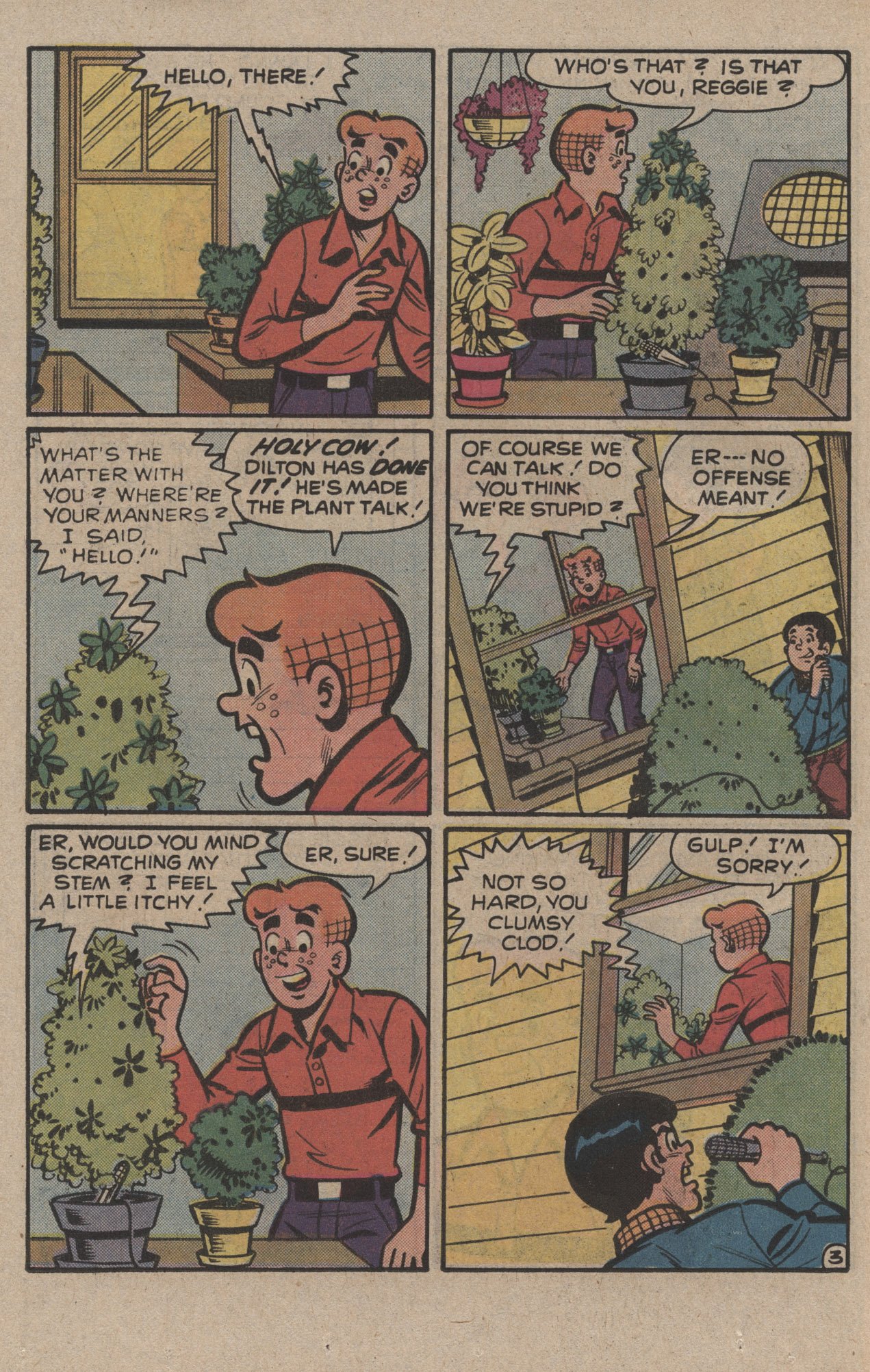 Read online Reggie and Me (1966) comic -  Issue #126 - 22