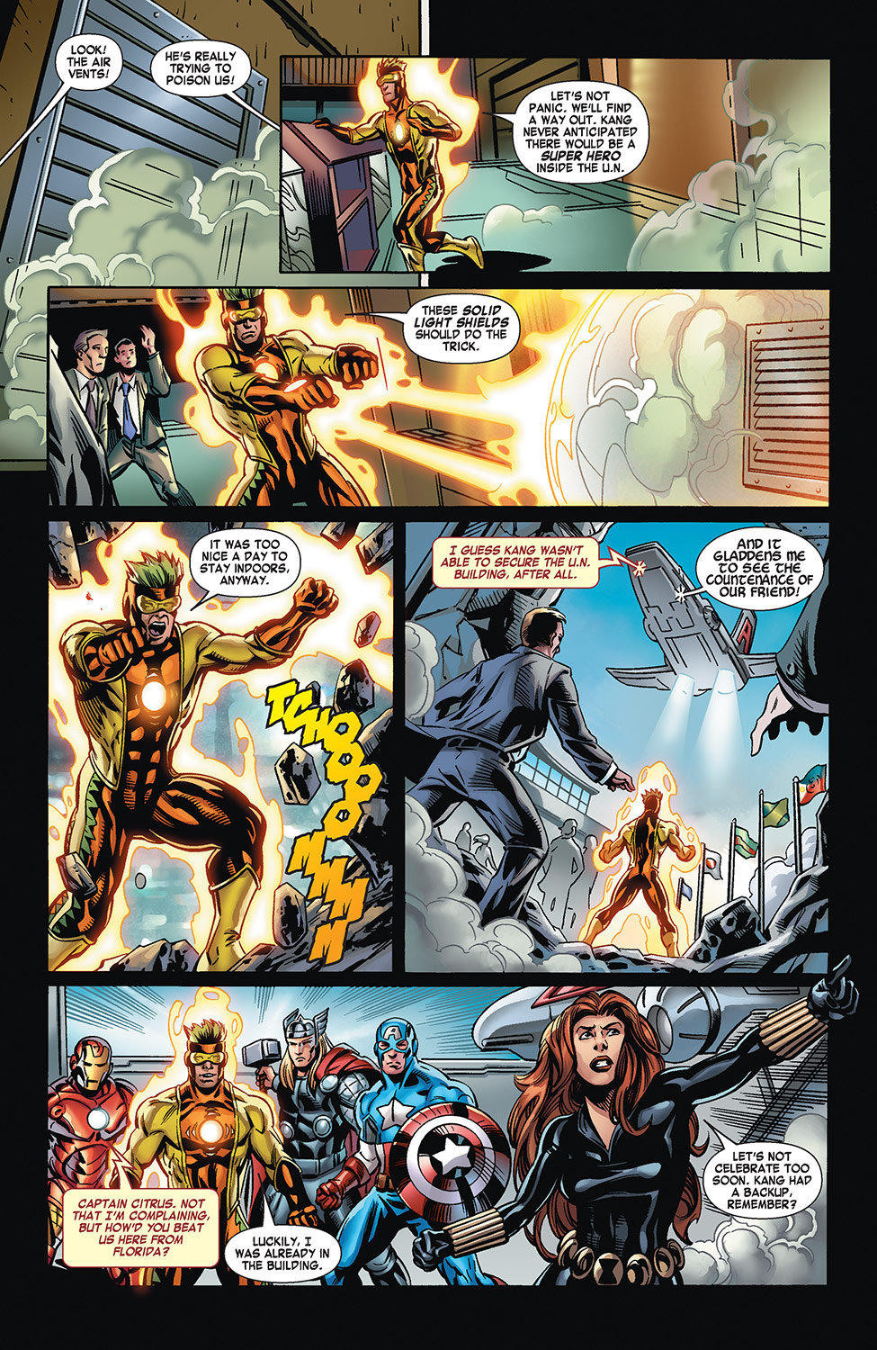Read online Avengers Assemble Featuring Captain Citrus comic -  Issue #3 - 9