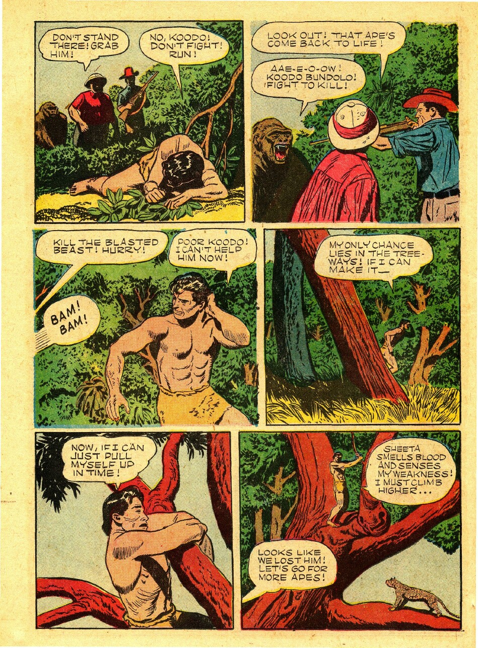 Read online Tarzan (1948) comic -  Issue #46 - 30