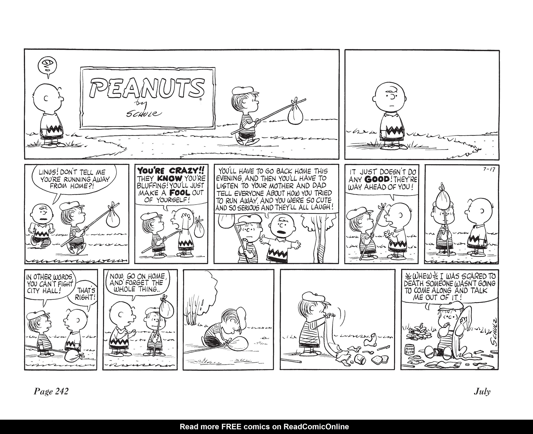 Read online The Complete Peanuts comic -  Issue # TPB 5 - 258