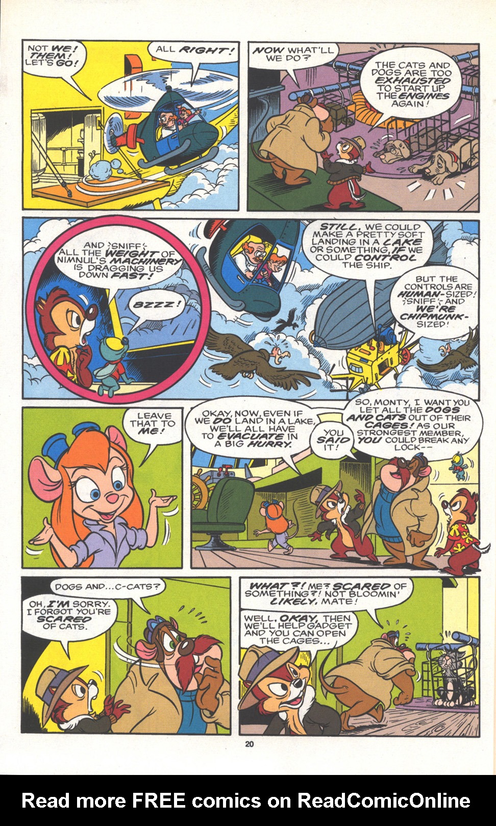Read online Disney's Chip 'N Dale Rescue Rangers comic -  Issue #13 - 26