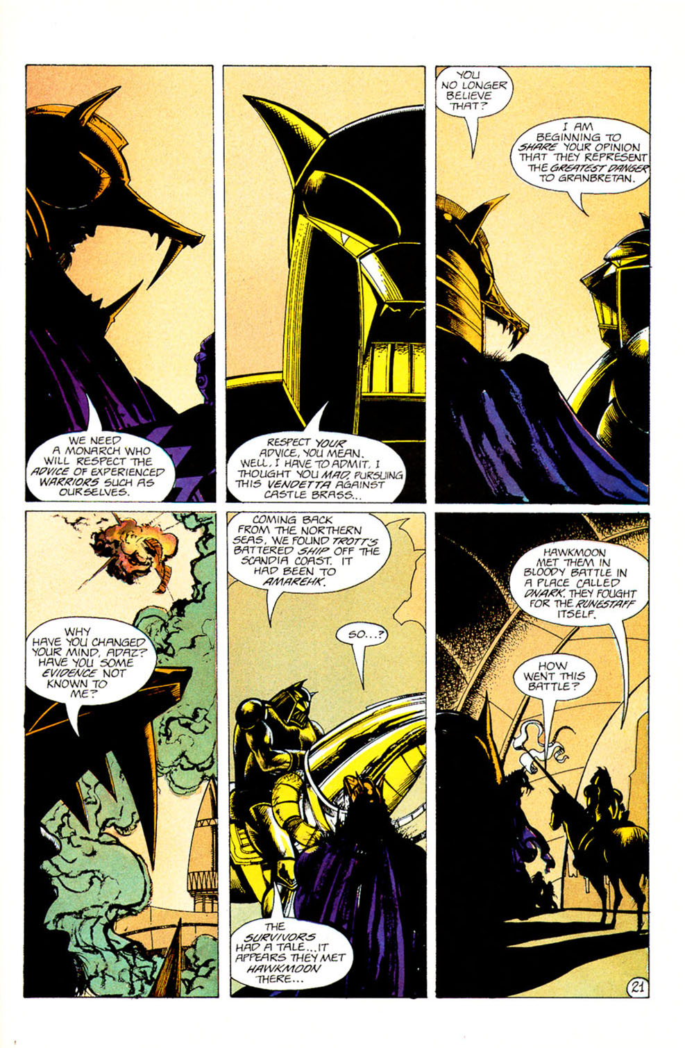 Read online Hawkmoon: The Runestaff comic -  Issue #3 - 24