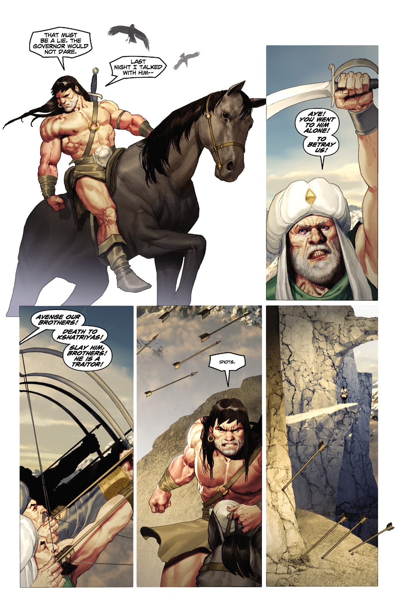Read online Conan and the People of the Black Circle comic -  Issue #3 - 12
