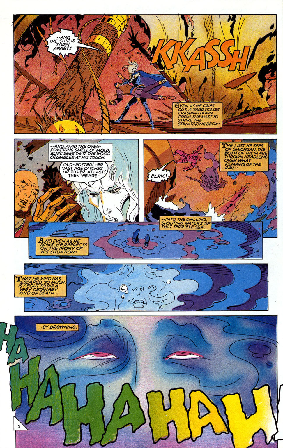 Read online Elric: Sailor on the Seas of Fate comic -  Issue #6 - 4