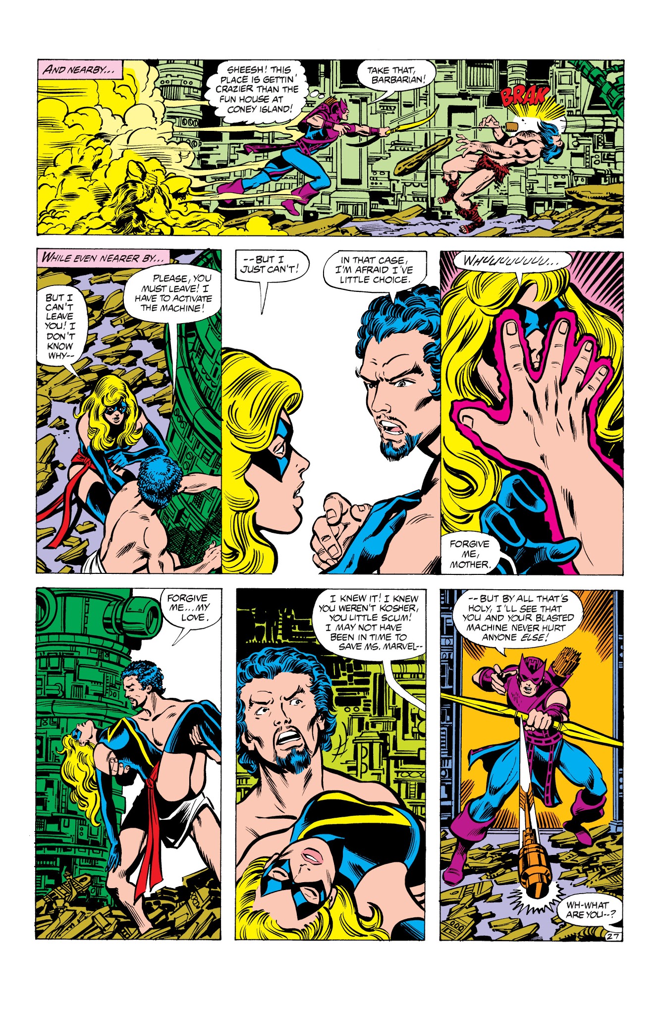 Read online Marvel Masterworks: Ms. Marvel comic -  Issue # TPB 2 - 255