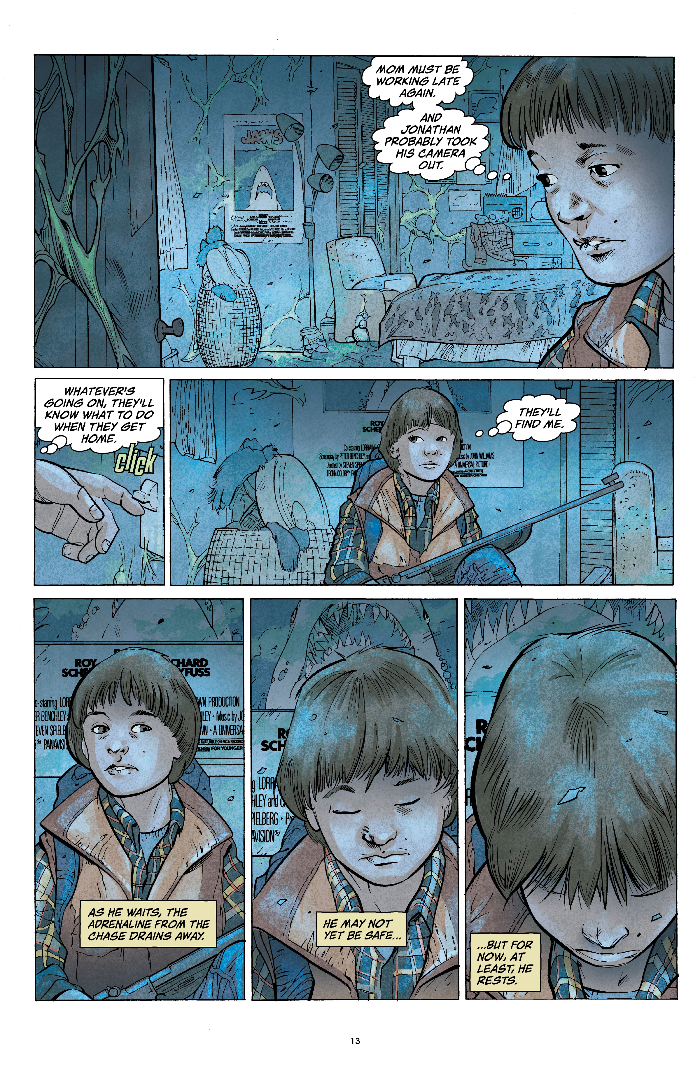 Read online Stranger Things Library Edition comic -  Issue # TPB 1 (Part 1) - 13