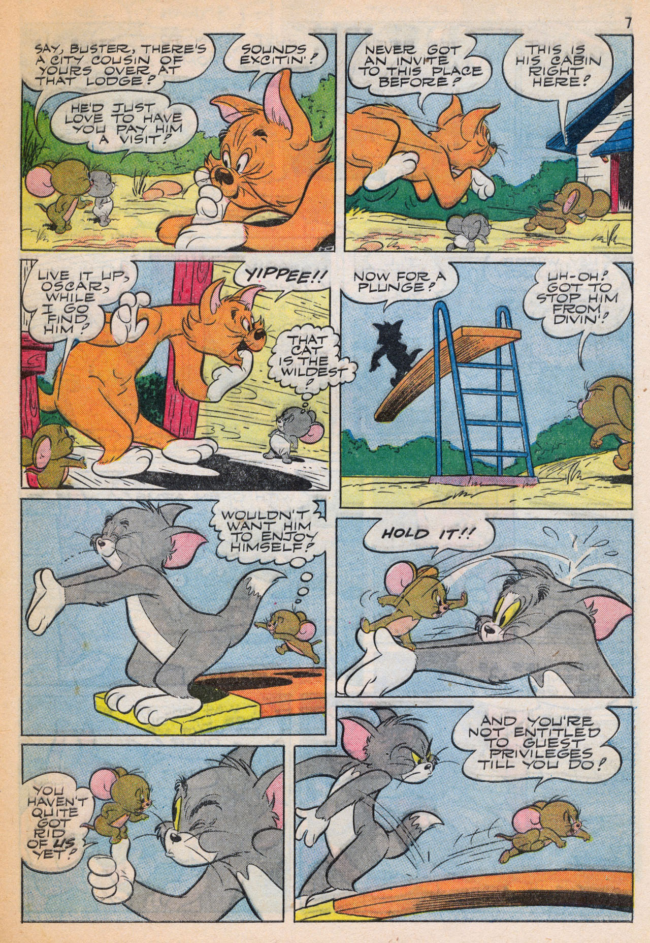 Read online Tom and Jerry's Summer Fun comic -  Issue #2 - 9