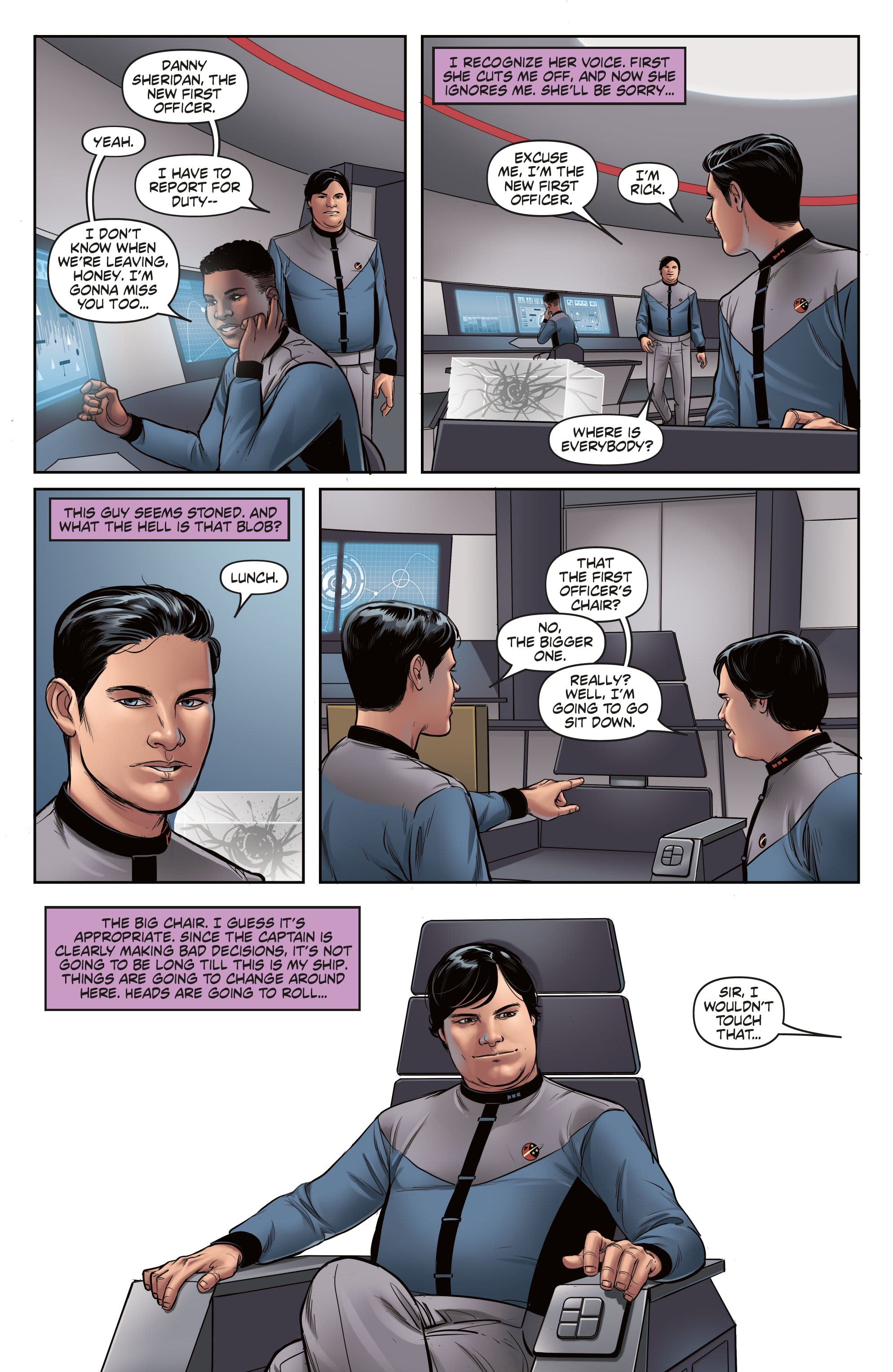 Read online Space Job comic -  Issue #1 - 9