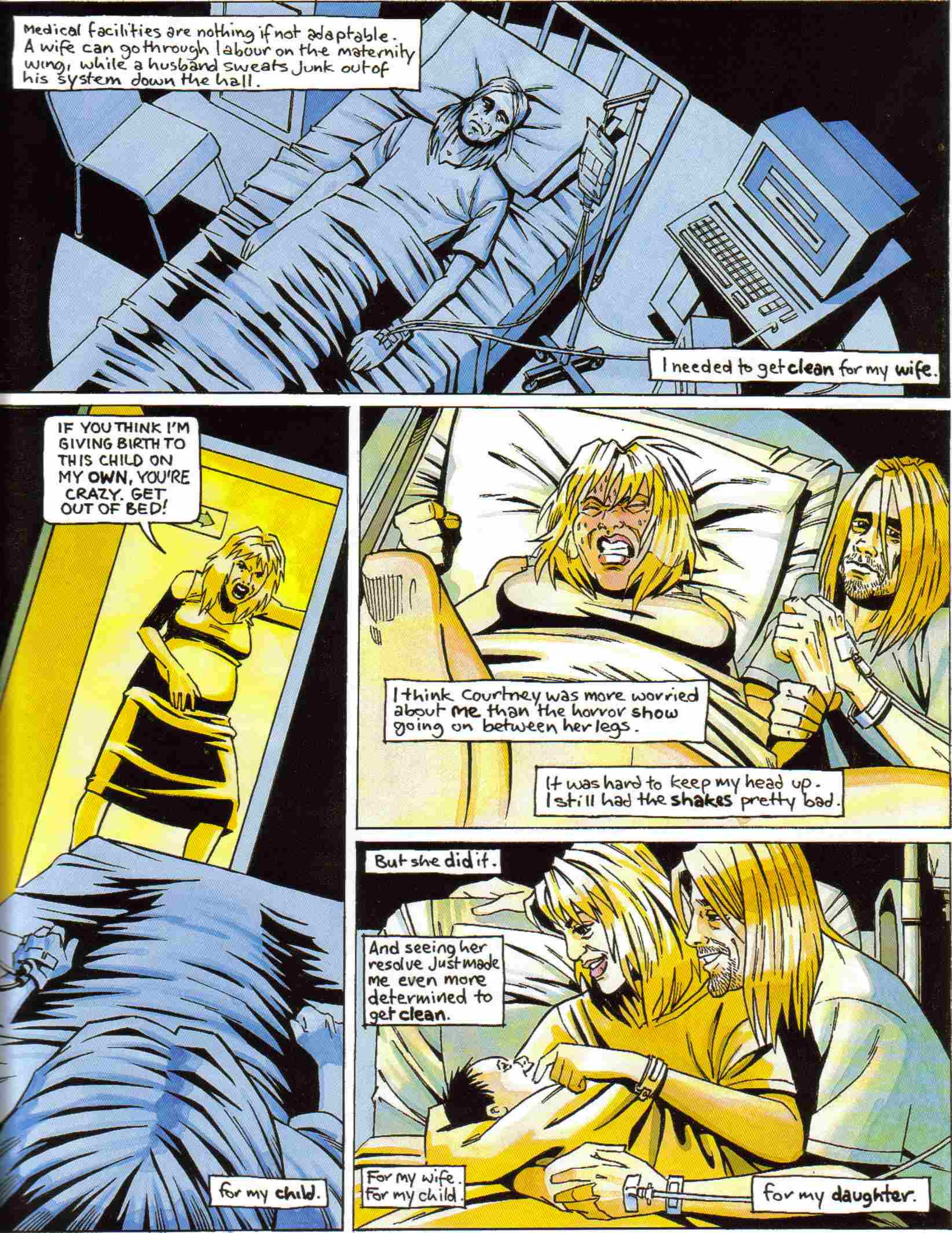 Read online GodSpeed: The Kurt Cobain Graphic comic -  Issue # TPB - 68