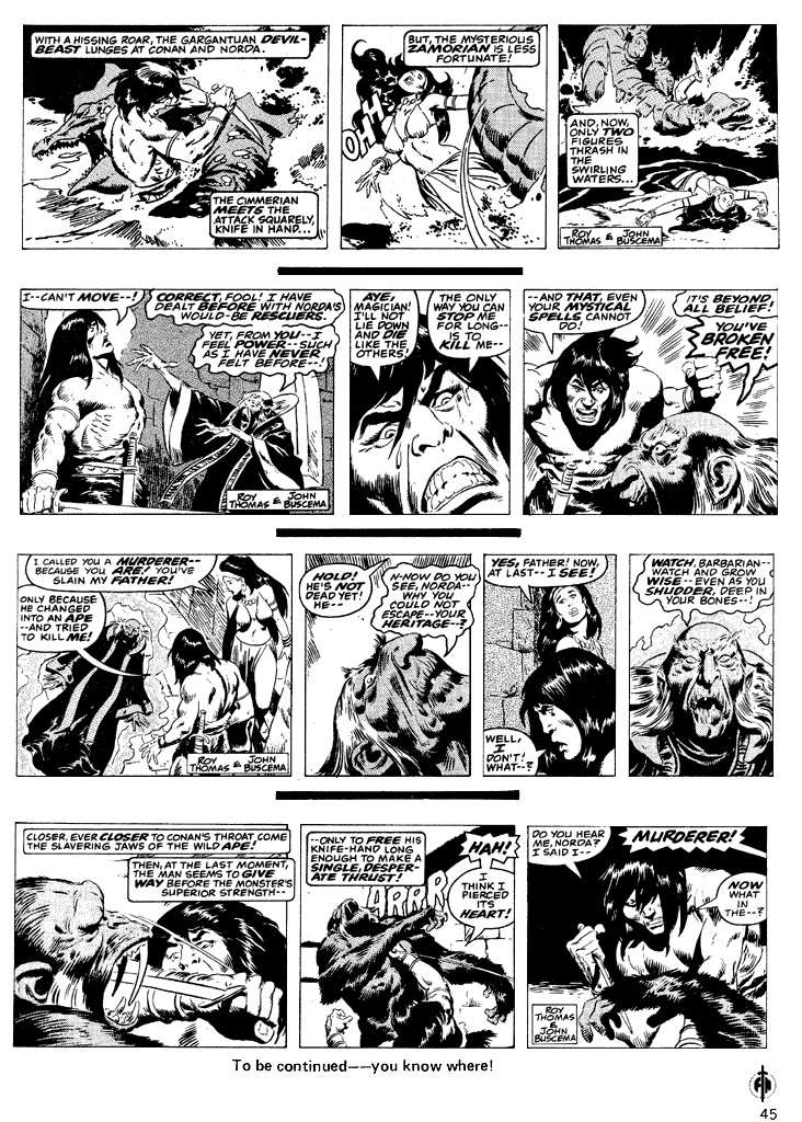 The Savage Sword Of Conan issue 34 - Page 45