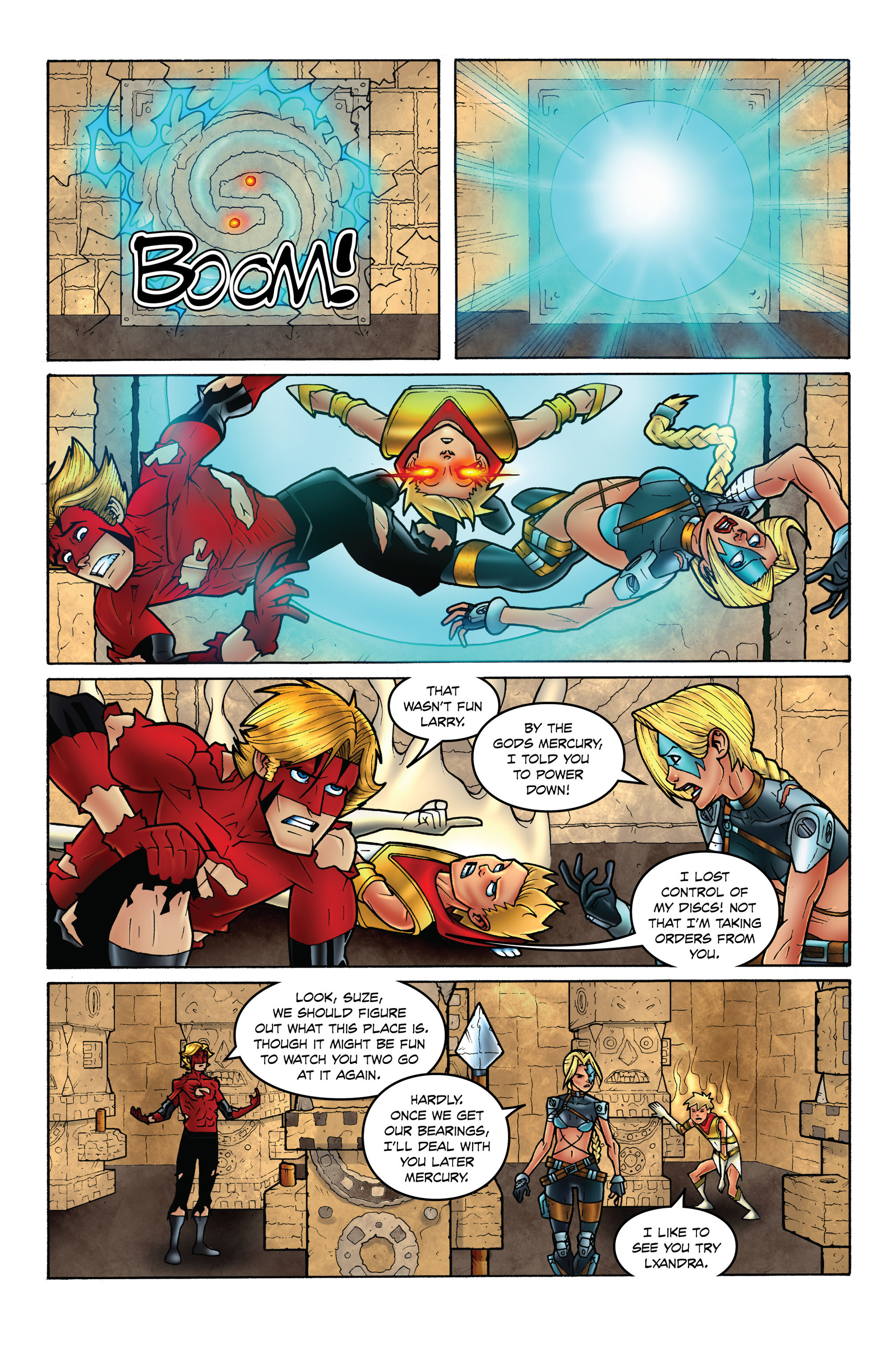 Read online Crossed Wires comic -  Issue #3 - 6