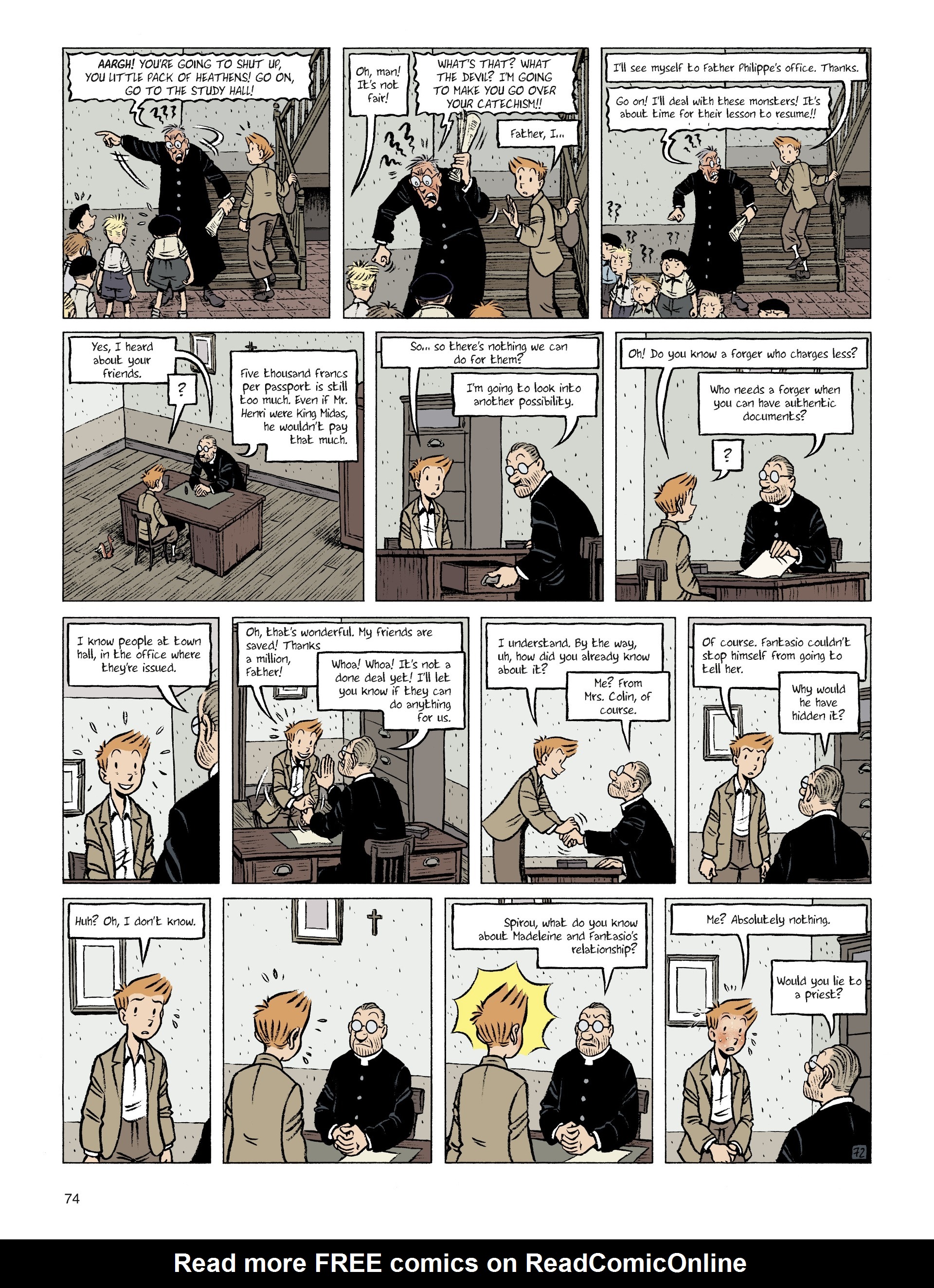 Read online Spirou: Hope Against All Odds comic -  Issue #2 - 74