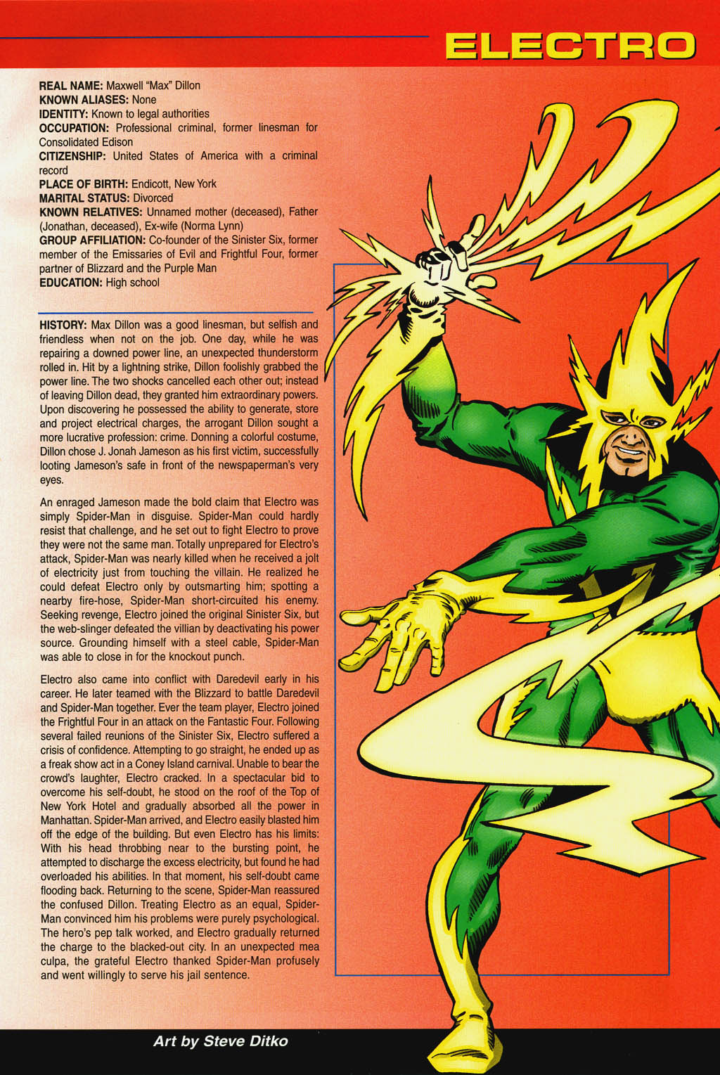 Read online Official Handbook of the Marvel Universe: Spider-Man 2004 comic -  Issue # Full - 13