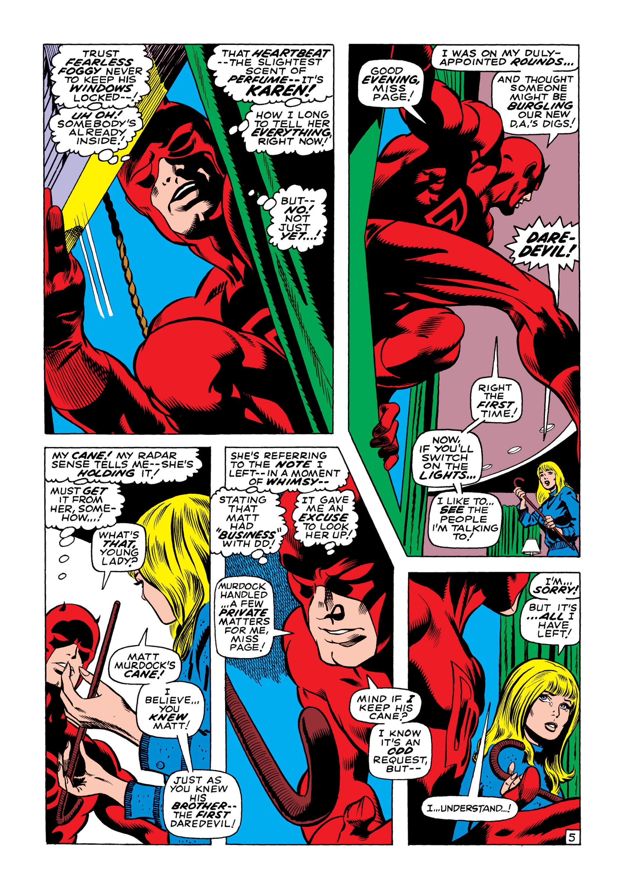 Read online Marvel Masterworks: Daredevil comic -  Issue # TPB 6 (Part 1) - 12