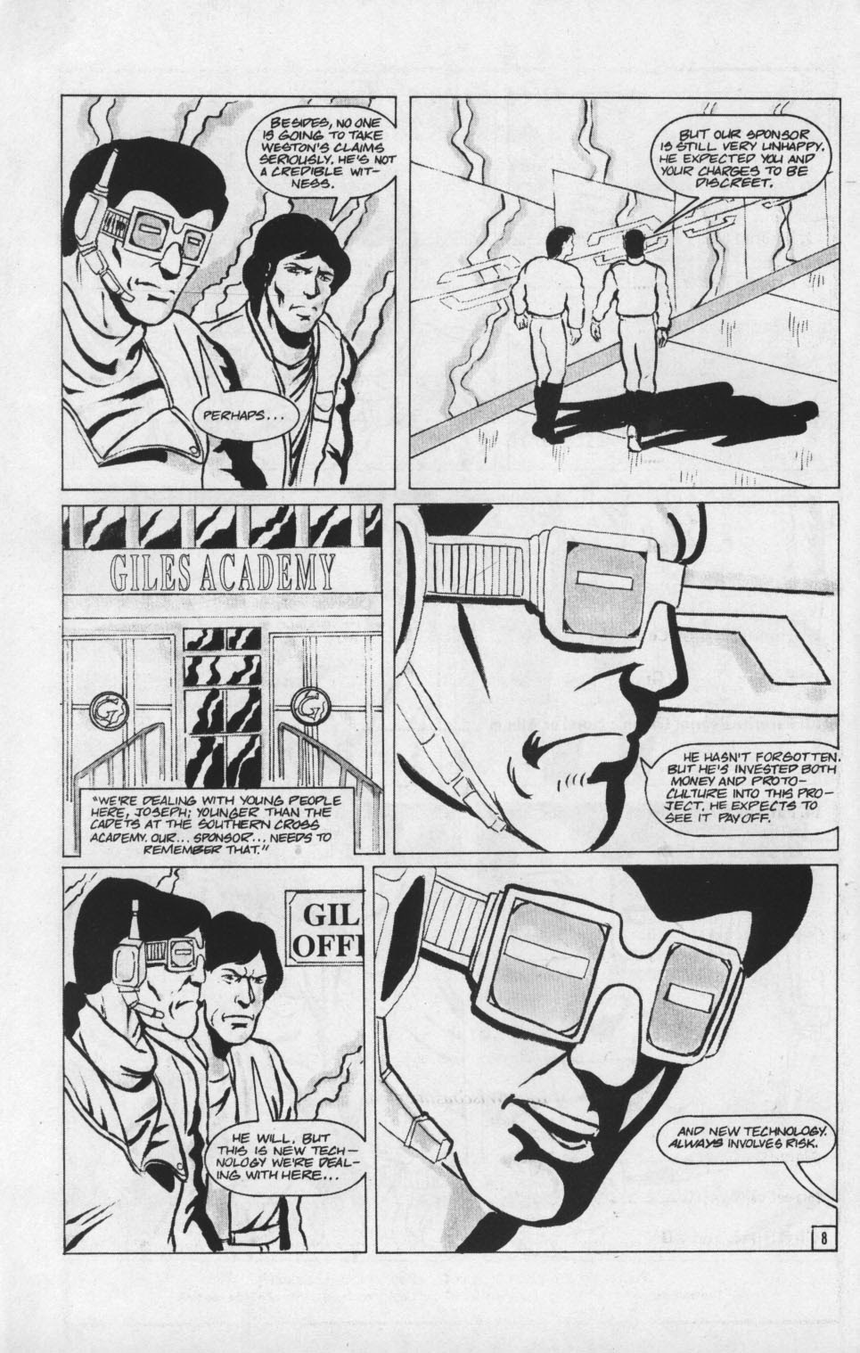Read online Robotech II: The Sentinels - CyberPirates comic -  Issue #2 - 10