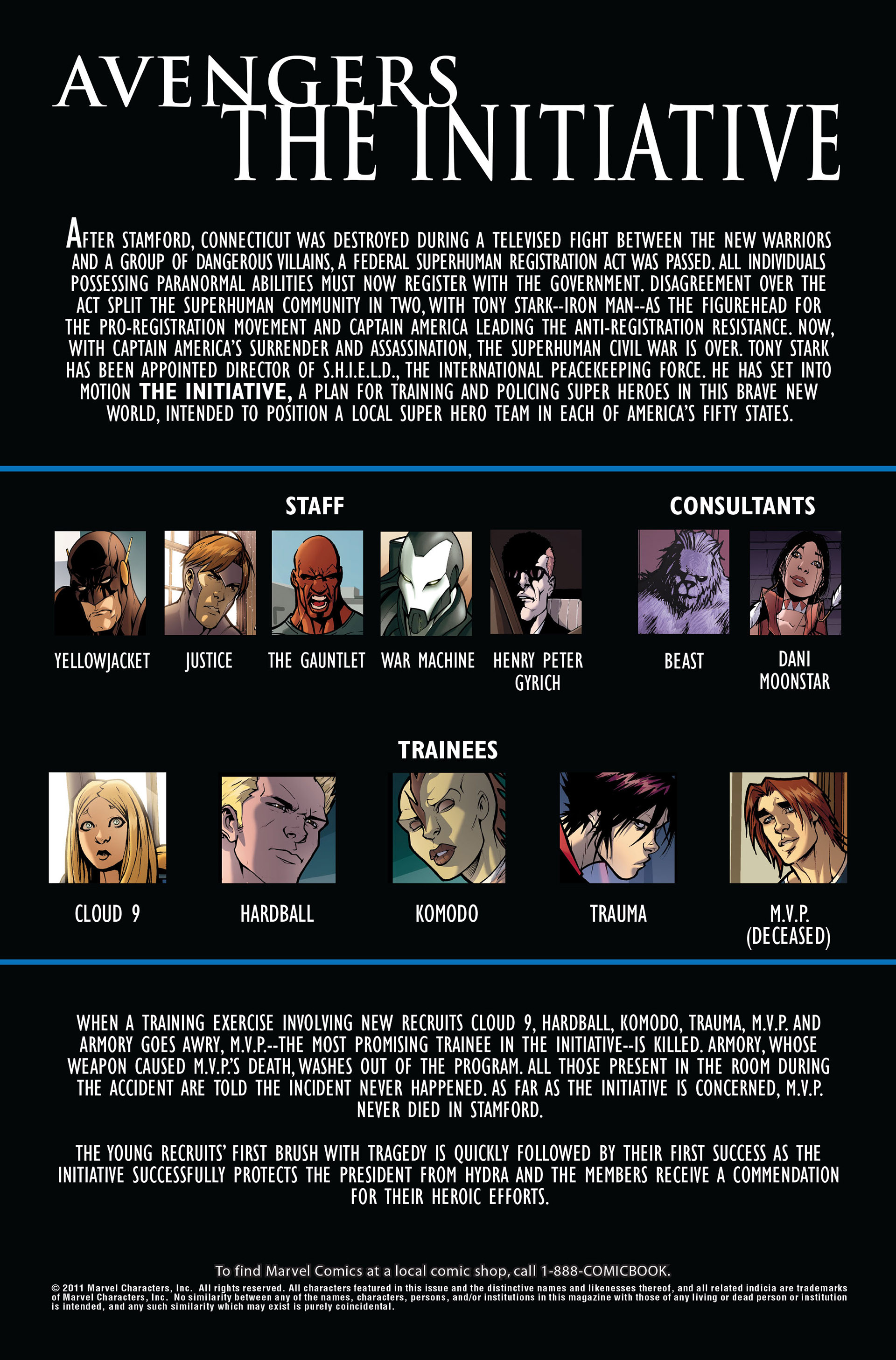 Read online Avengers: The Initiative comic -  Issue #3 - 2