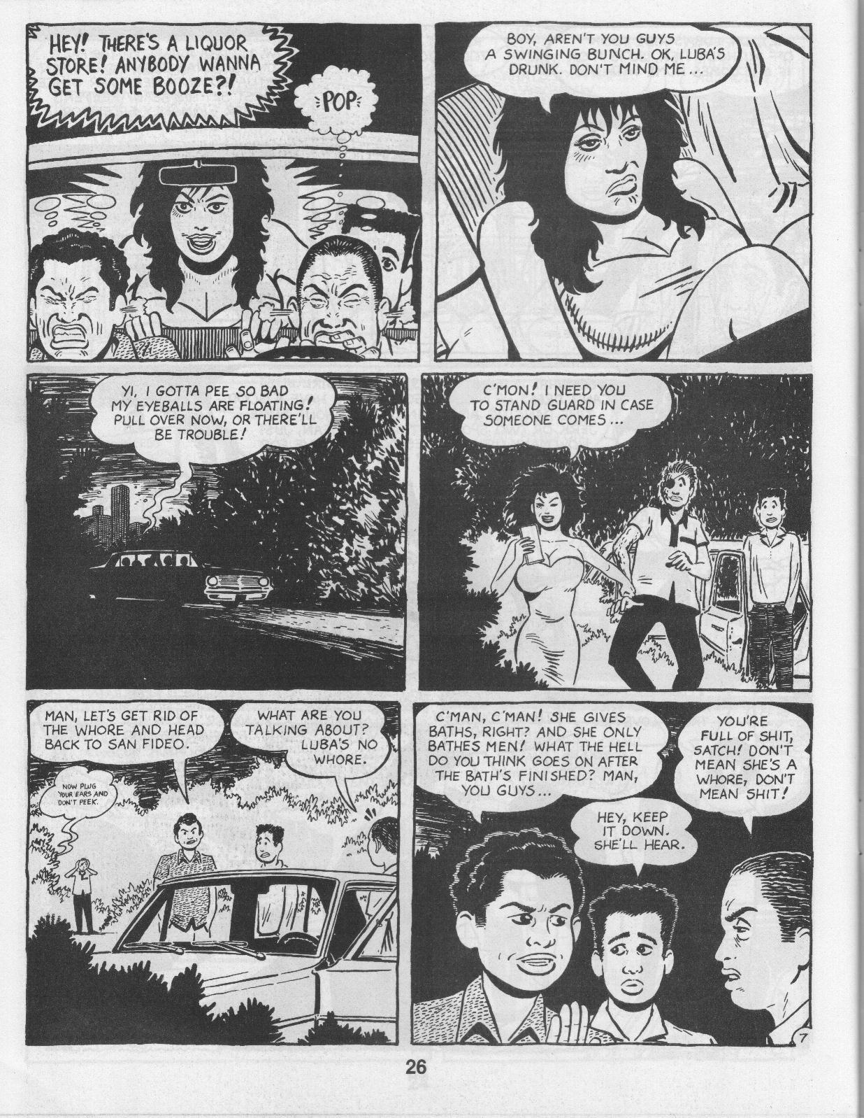 Read online Love and Rockets (1982) comic -  Issue #12 - 28