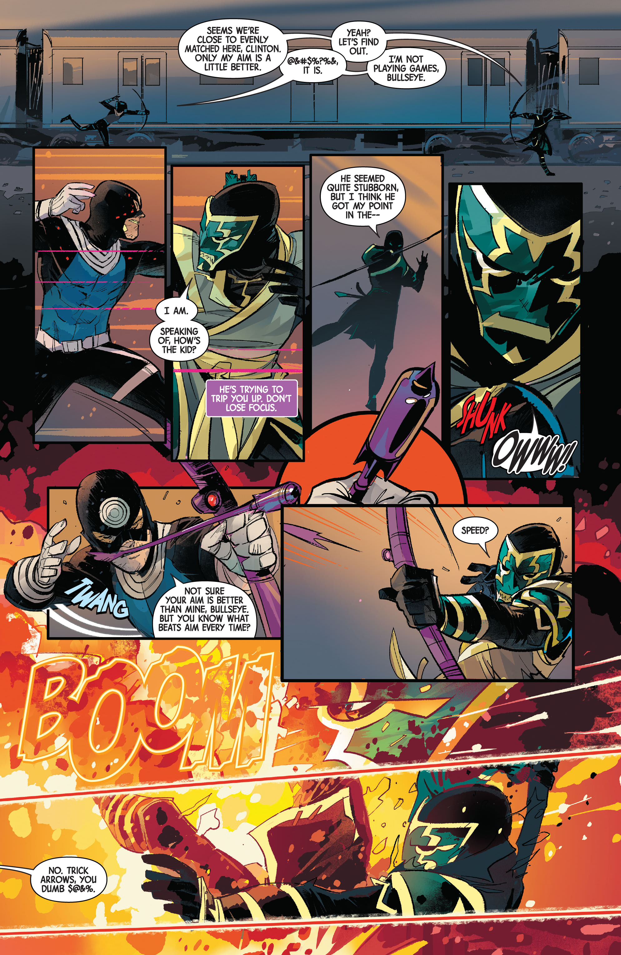 Read online Hawkeye: Freefall comic -  Issue #6 - 9