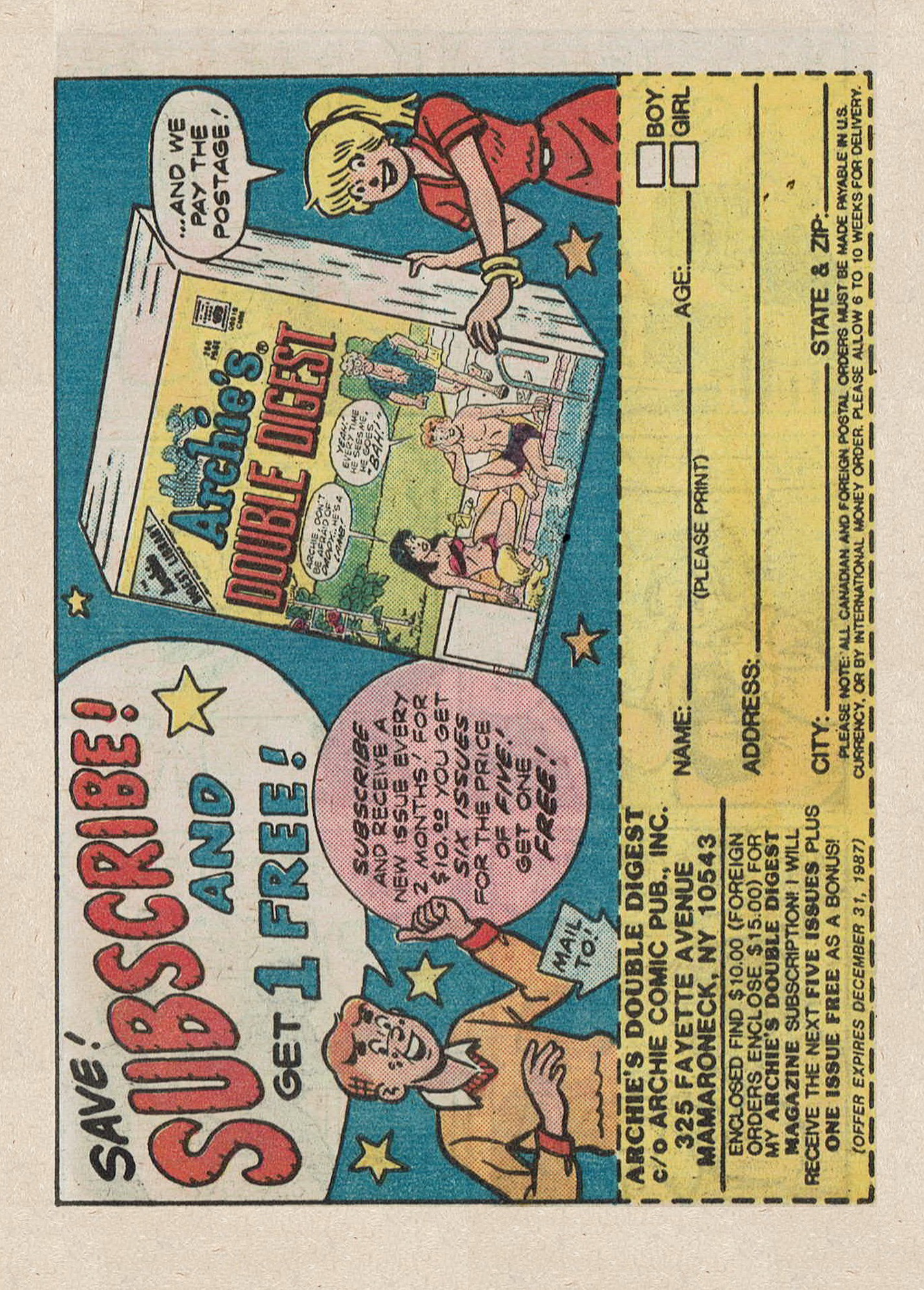 Read online Betty and Veronica Digest Magazine comic -  Issue #26 - 49