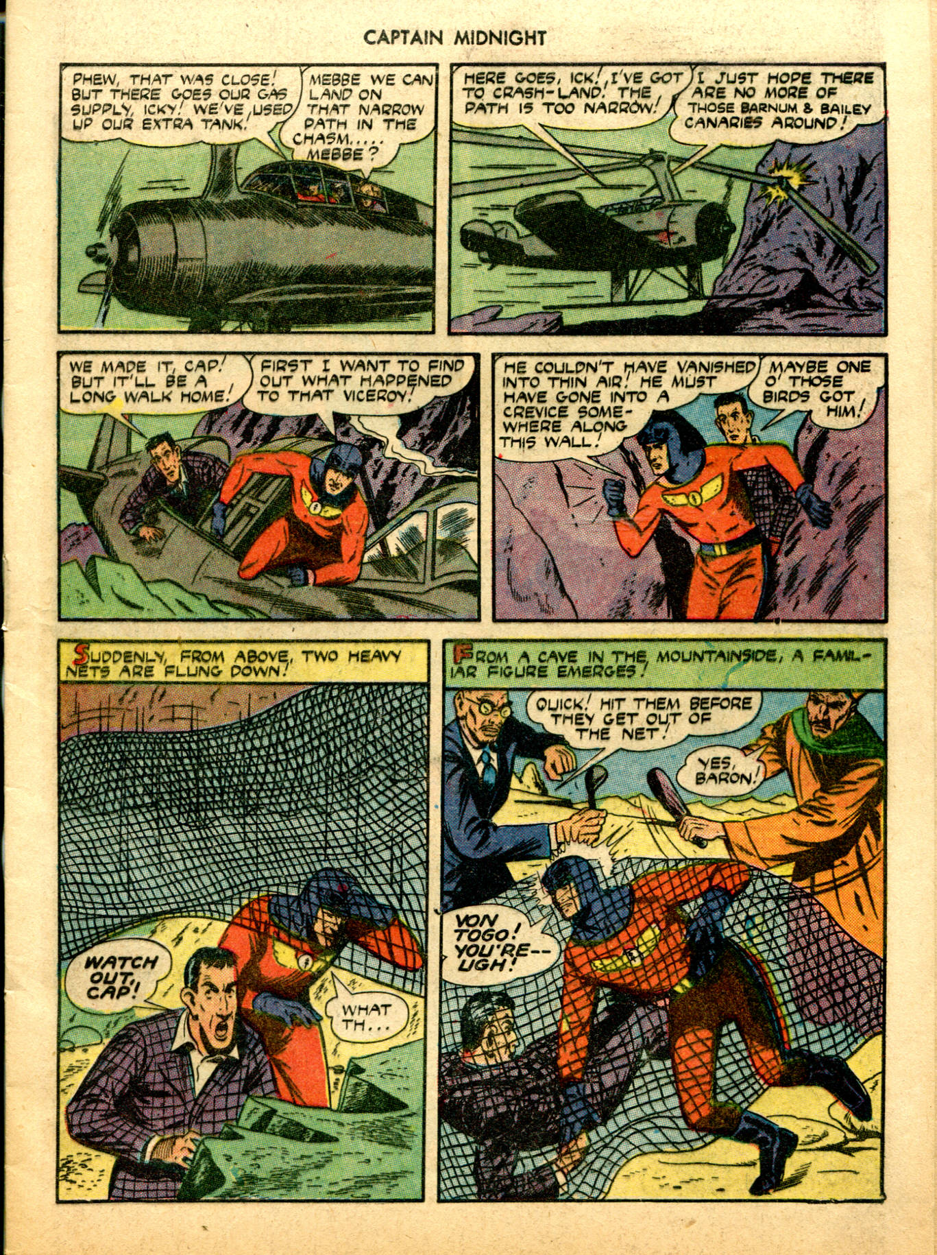 Read online Captain Midnight (1942) comic -  Issue #18 - 9