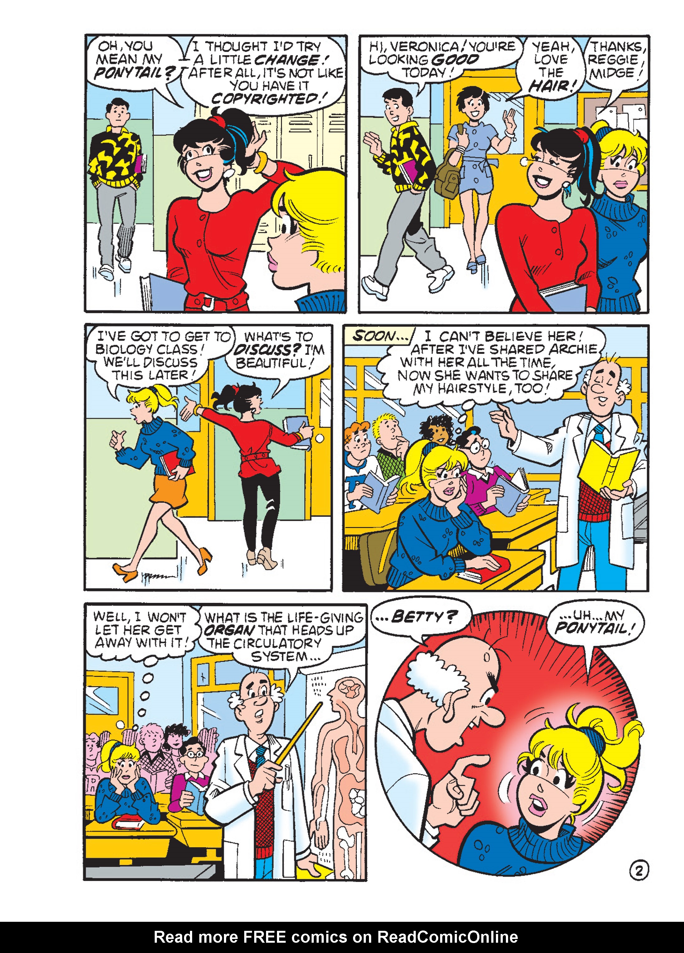 Read online Betty & Veronica Friends Double Digest comic -  Issue #267 - 104