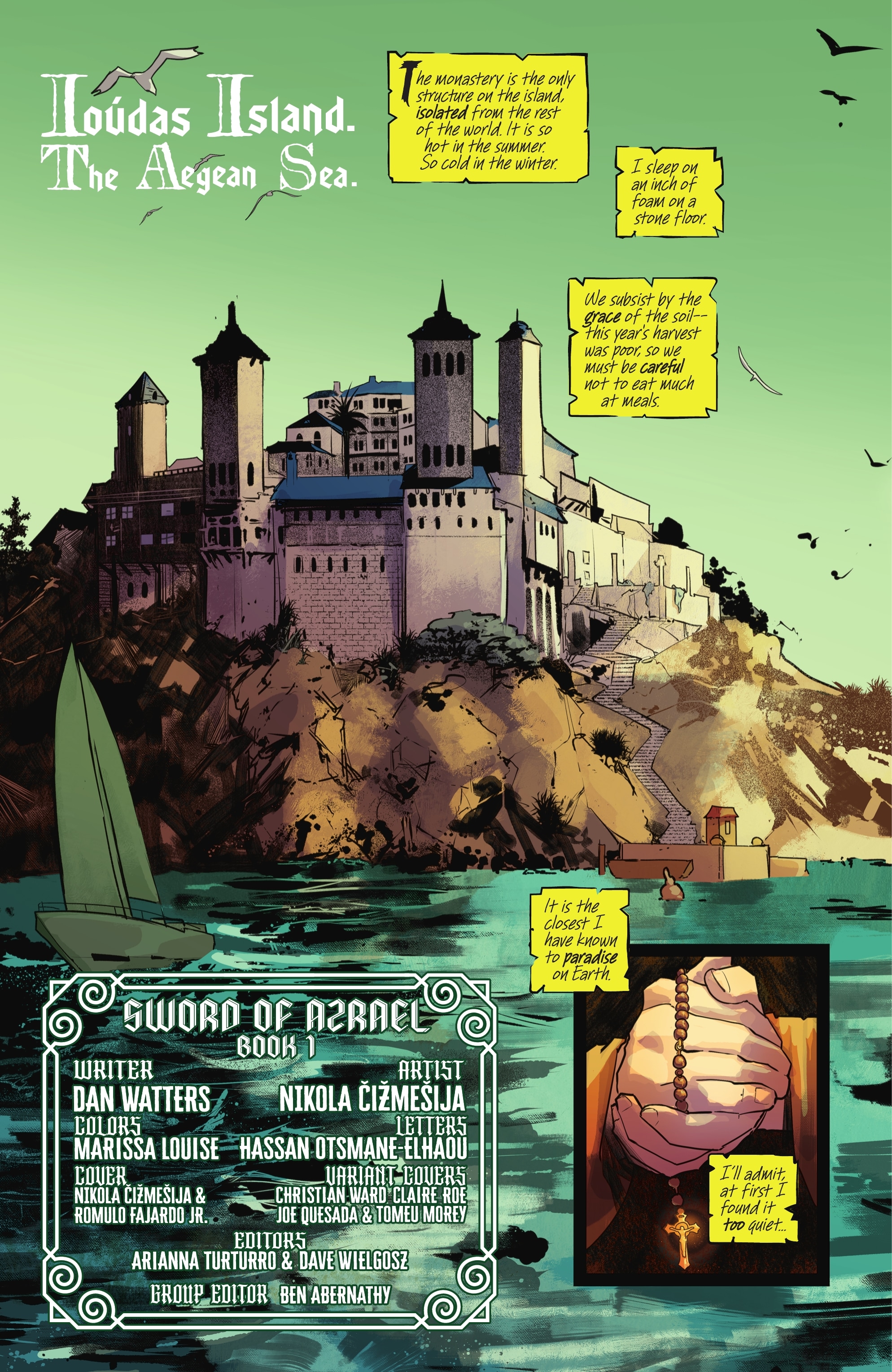 Read online Sword Of Azrael comic -  Issue #1 - 3