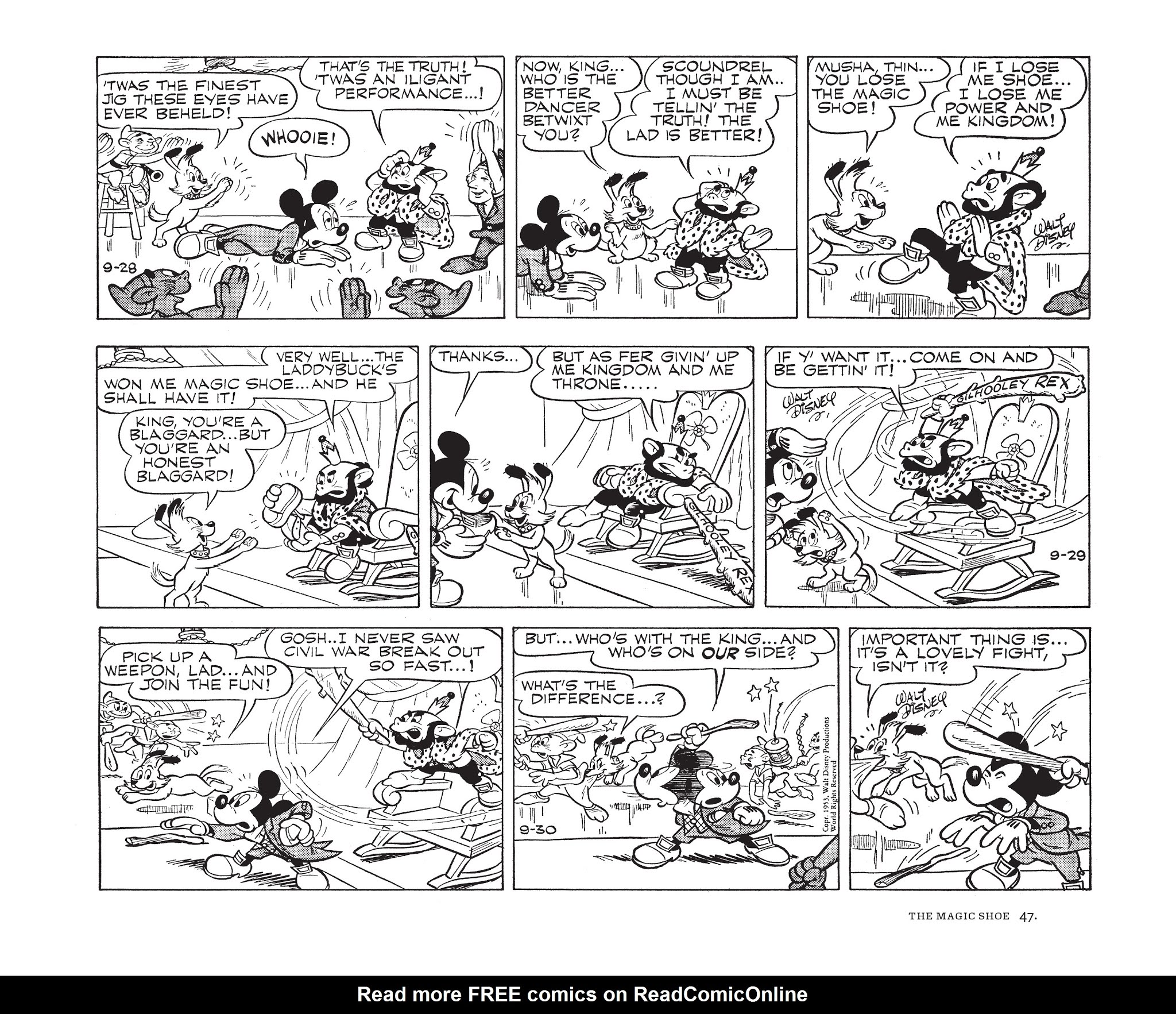 Read online Walt Disney's Mickey Mouse by Floyd Gottfredson comic -  Issue # TPB 12 (Part 1) - 47