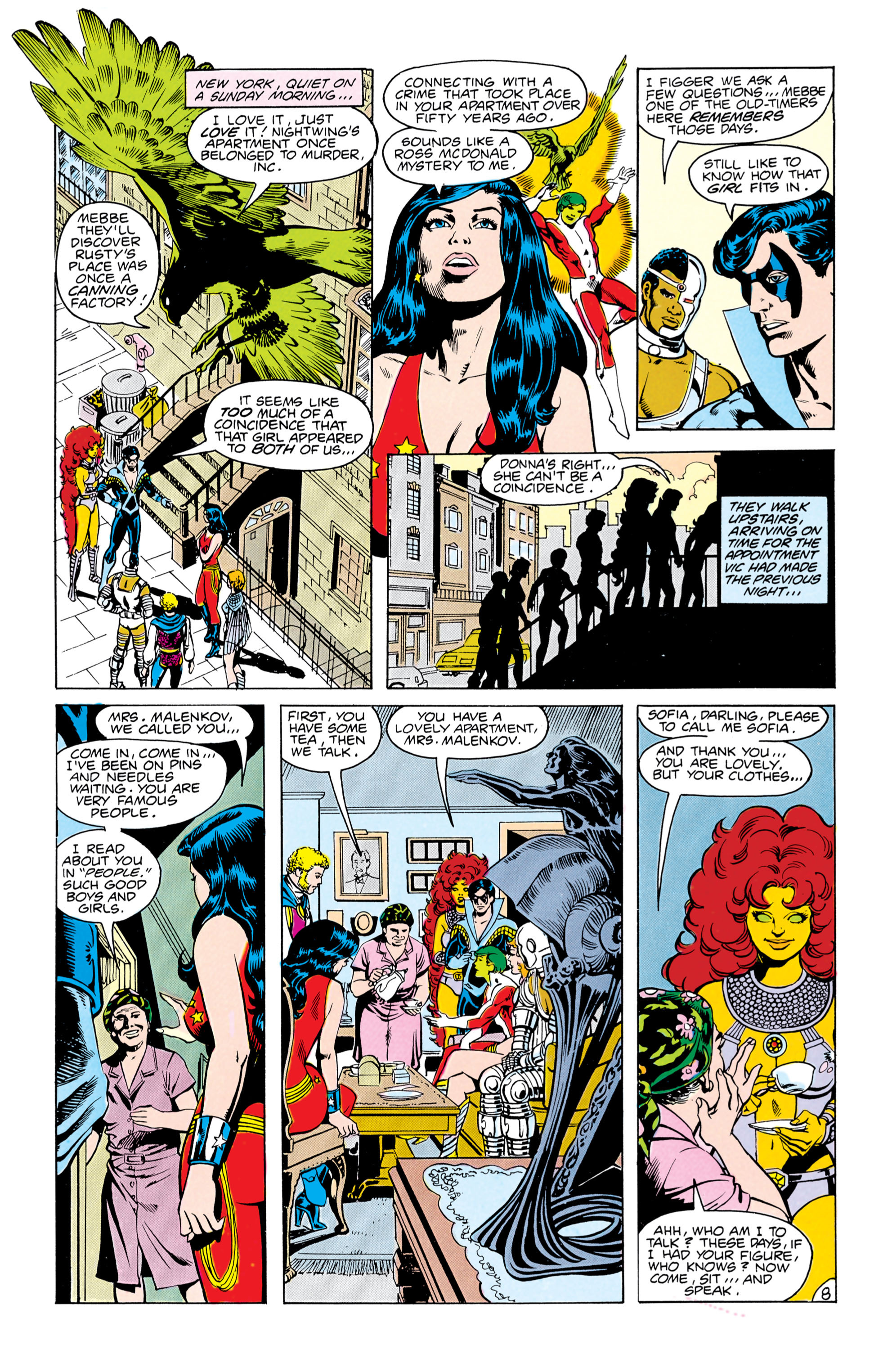 Read online The New Teen Titans (1984) comic -  Issue #12 - 8