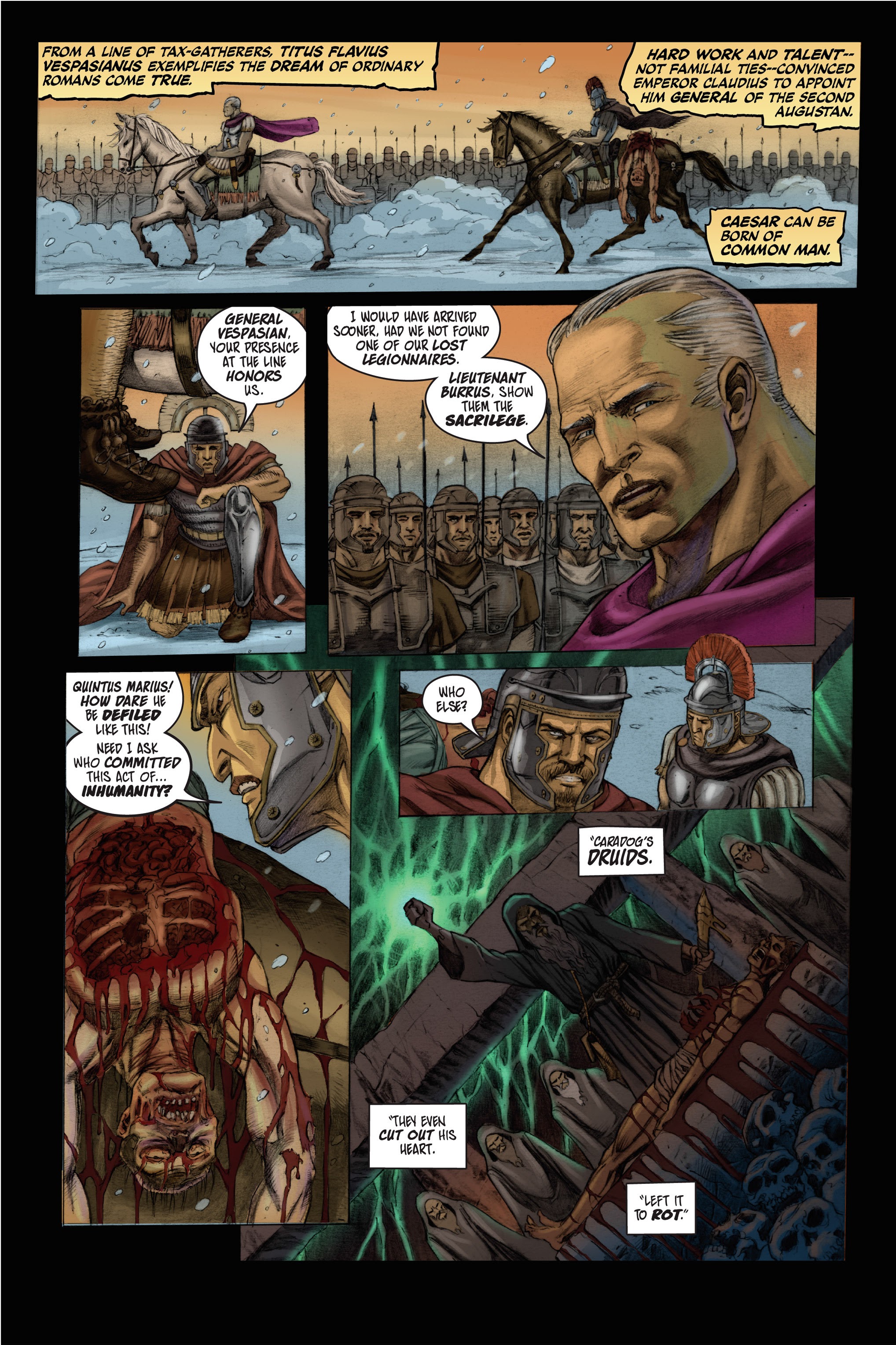 Read online Empire of the Wolf comic -  Issue #1 - 7
