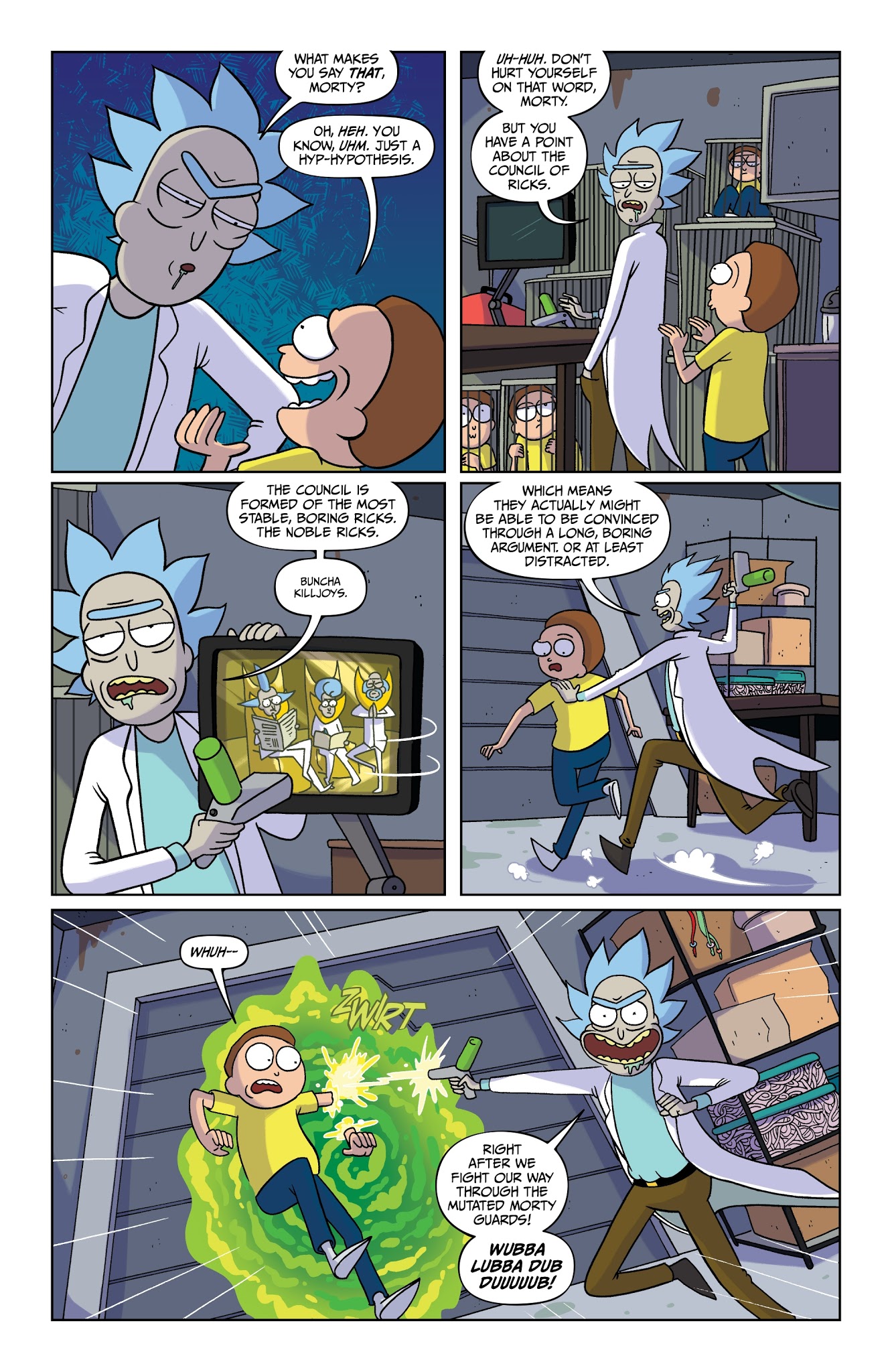 Read online Rick and Morty: Pocket Like You Stole It comic -  Issue #4 - 13