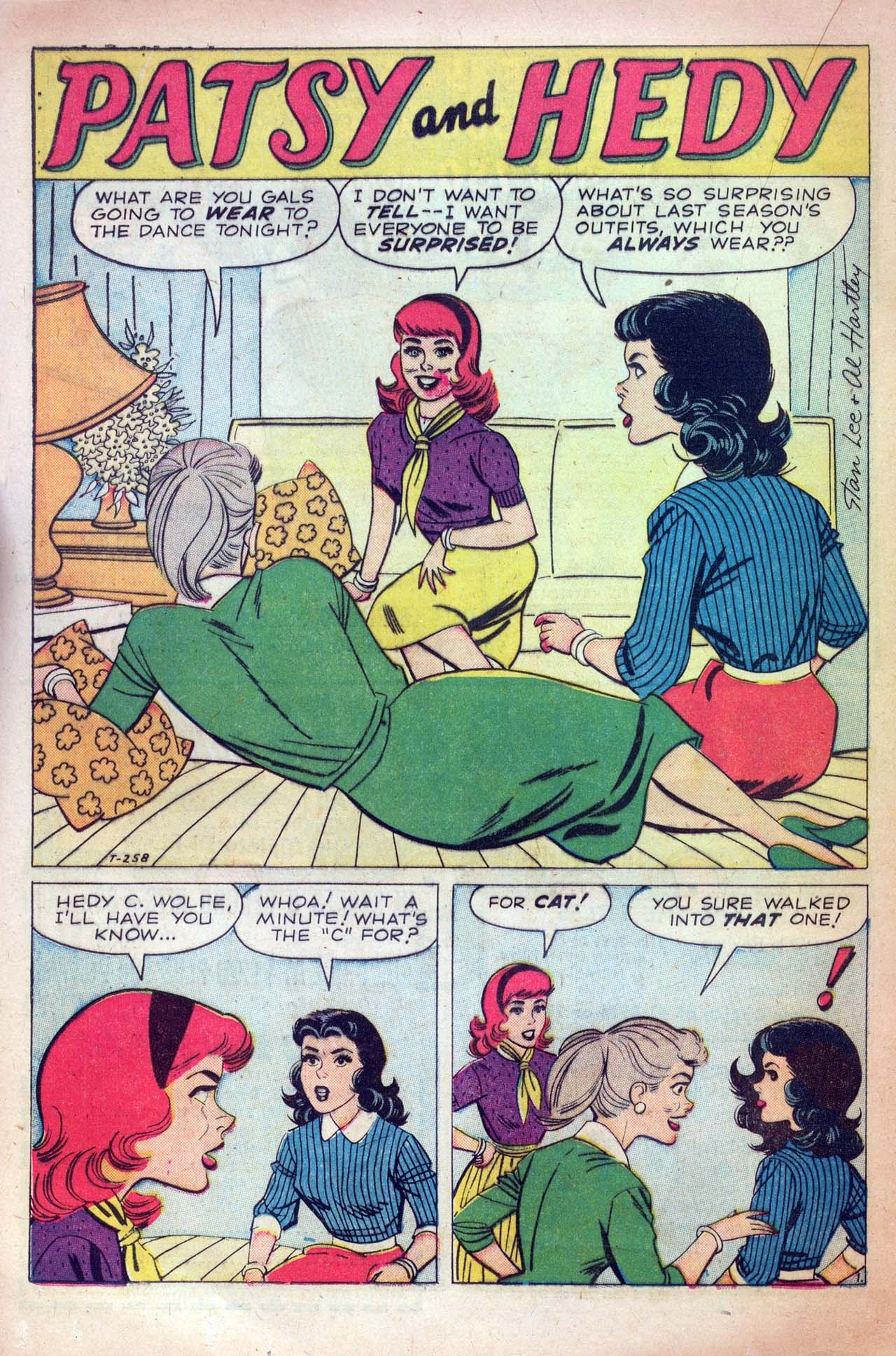 Read online Patsy and Hedy comic -  Issue #64 - 20