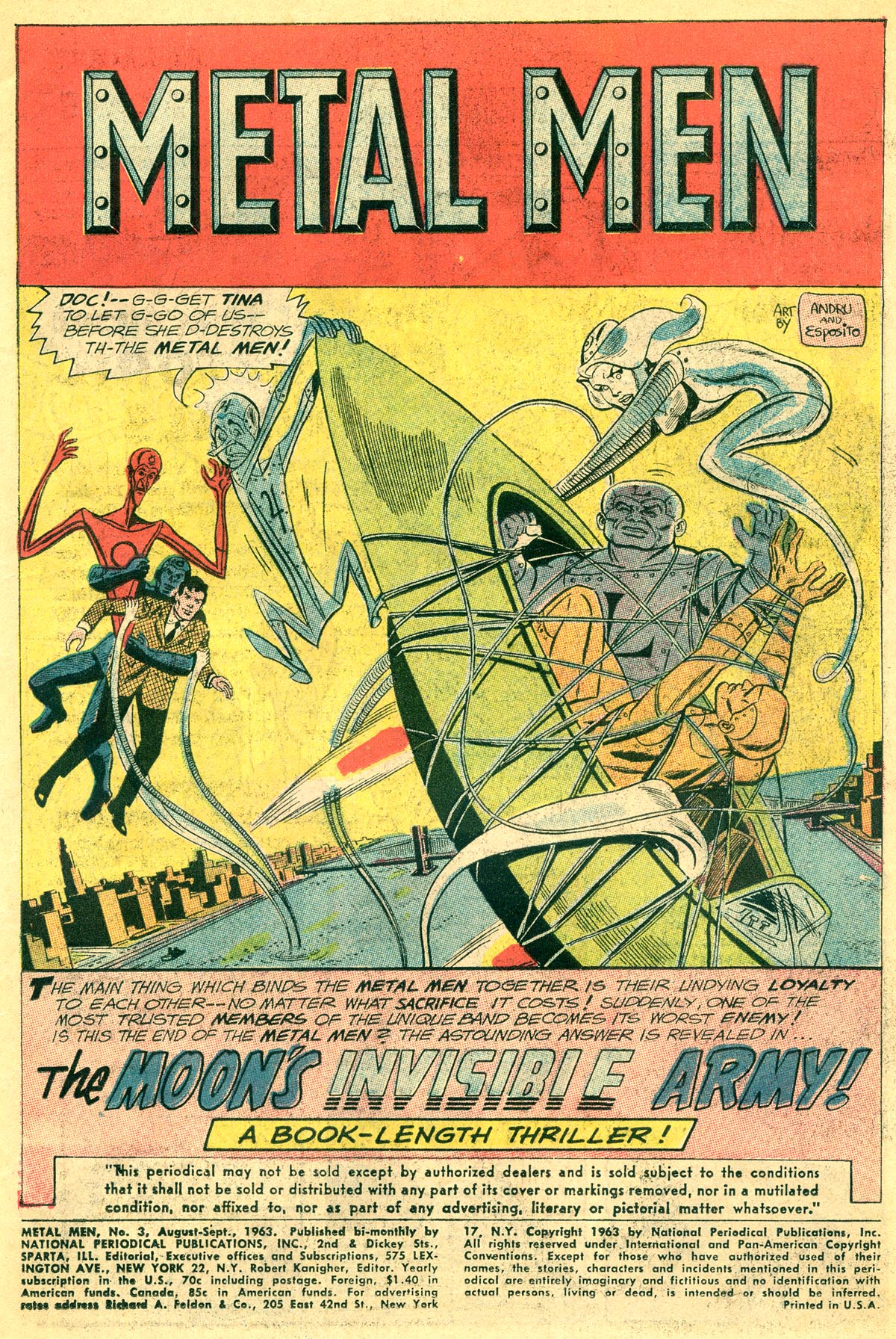 Metal Men (1963) Issue #3 #3 - English 3