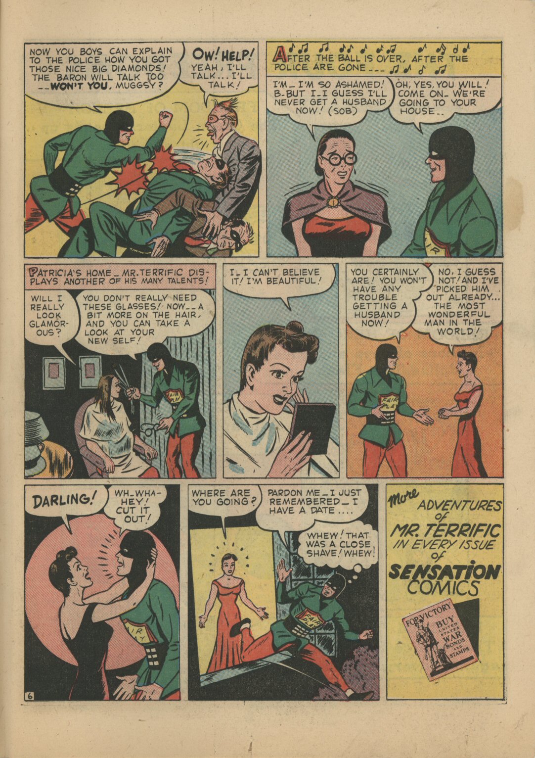 Read online Sensation (Mystery) Comics comic -  Issue #21 - 39