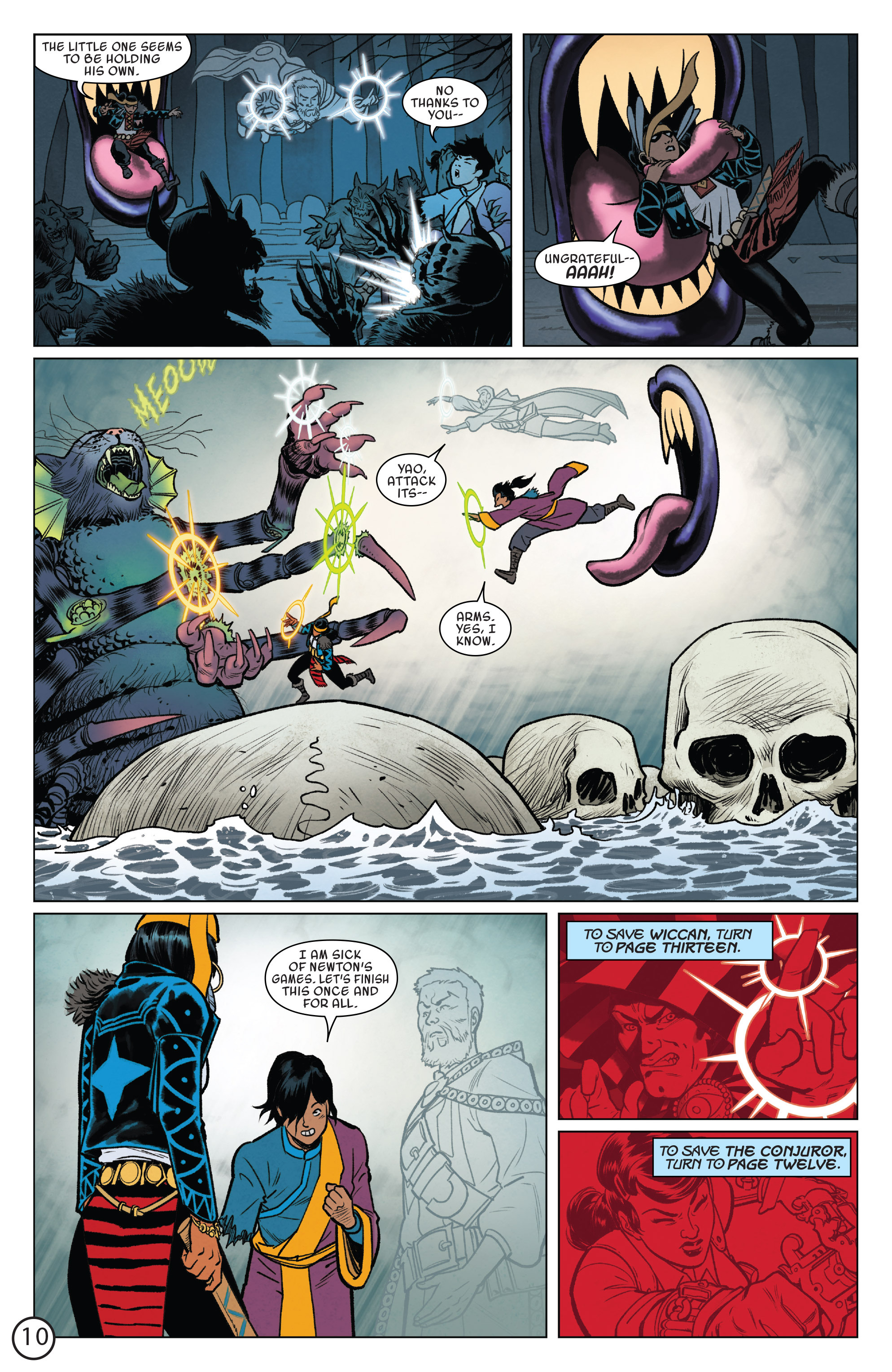 Read online Doctor Strange and the Sorcerers Supreme comic -  Issue #6 - 12