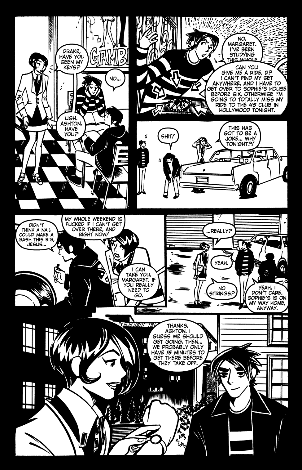 Read online Scooter Girl comic -  Issue #3 - 11