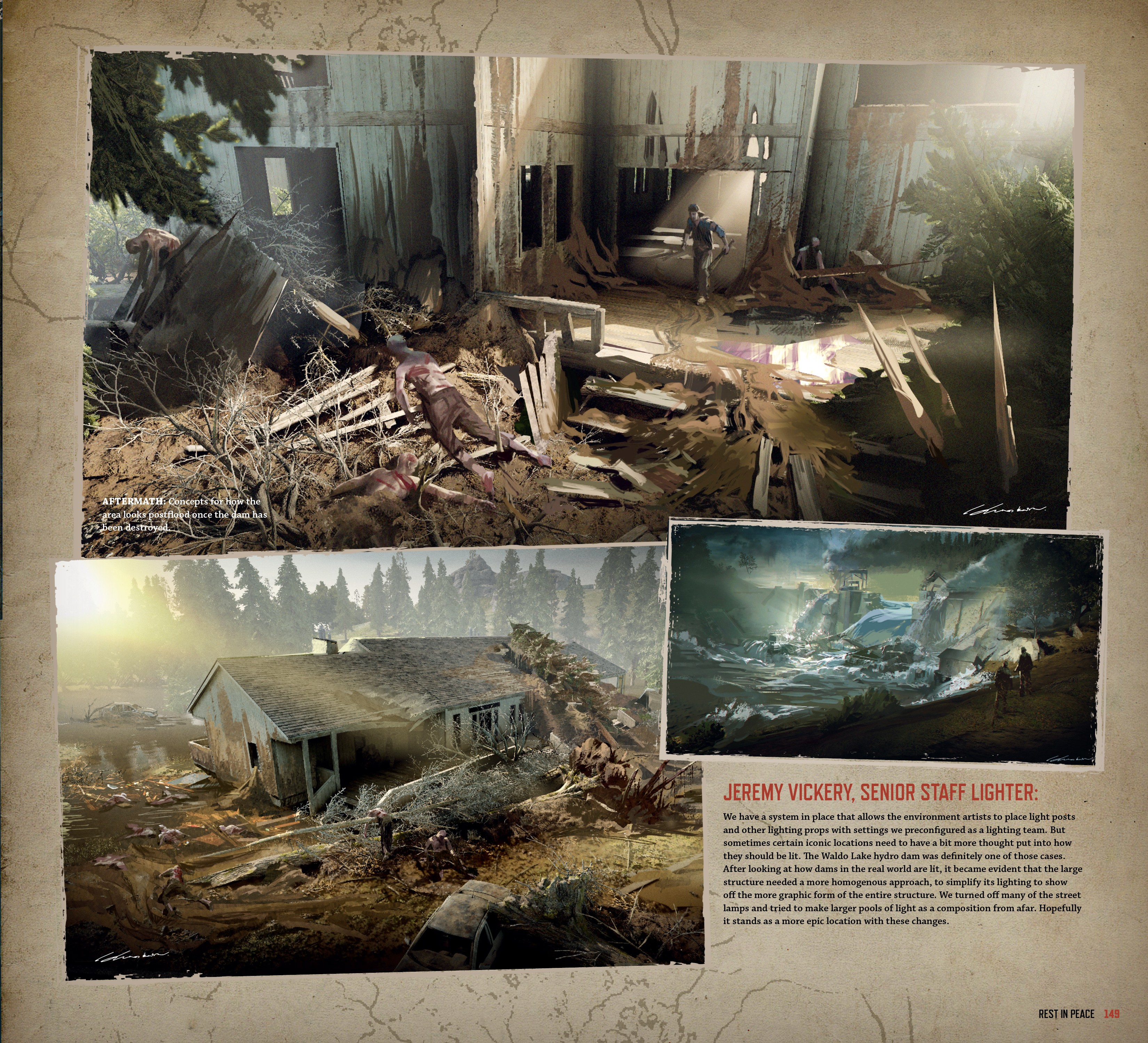 Read online The Art of Days Gone comic -  Issue # TPB (Part 2) - 39