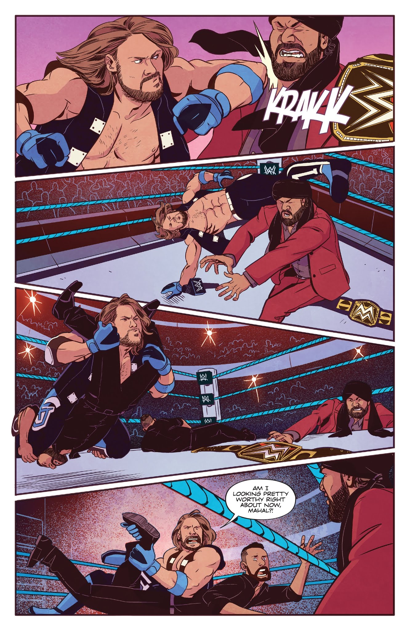 Read online WWE comic -  Issue #23 - 8