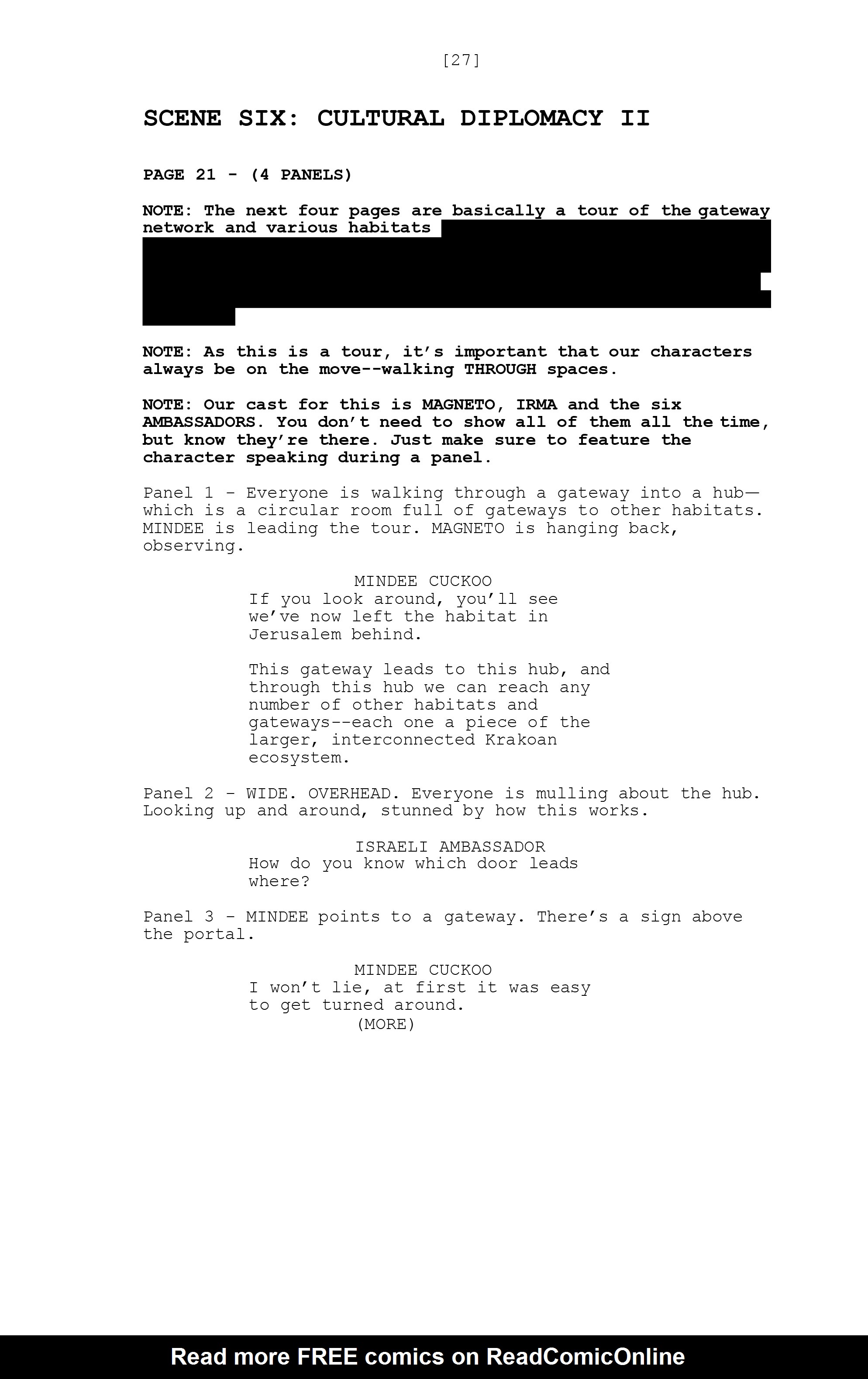 Read online House of X comic -  Issue # _Director's Cut - 94