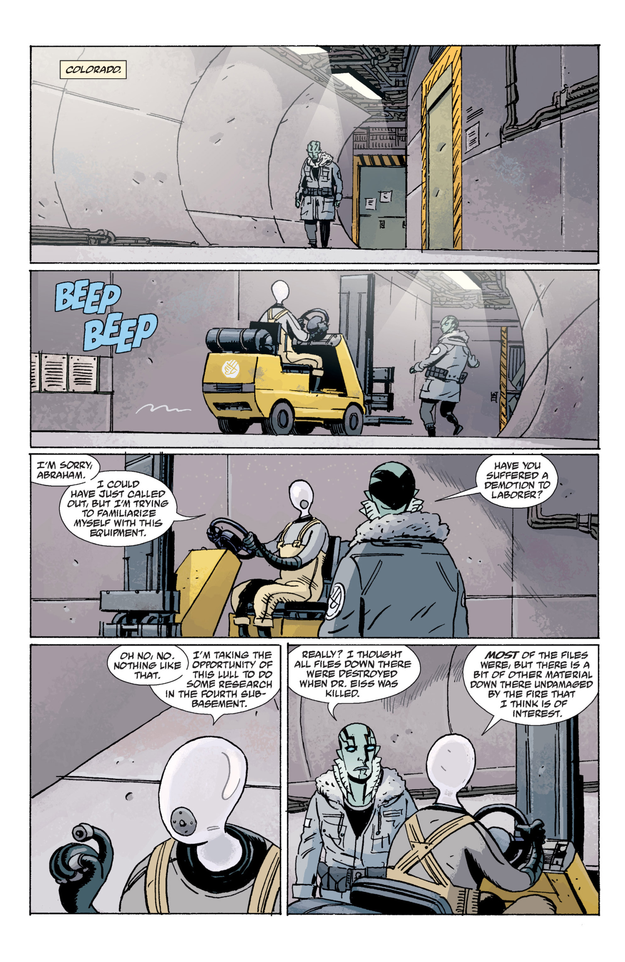 Read online B.P.R.D.: Hollow Earth and Other Stories comic -  Issue # TPB 7 - 27