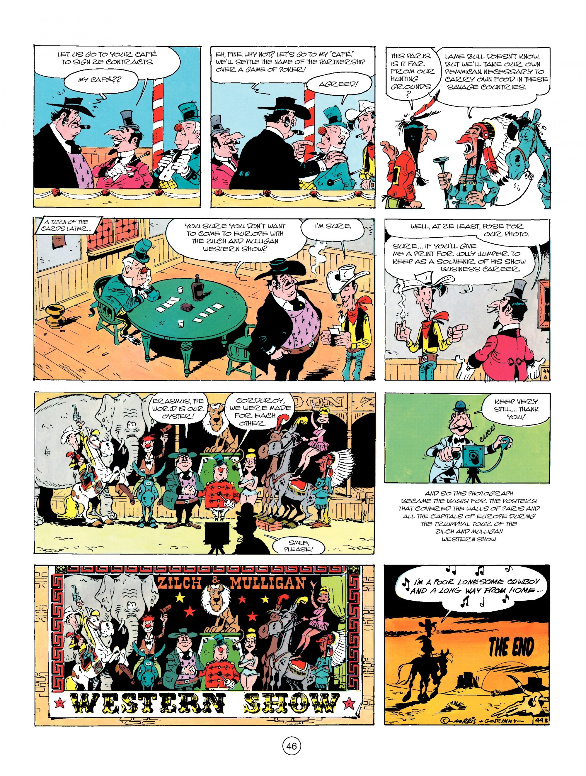 Read online A Lucky Luke Adventure comic -  Issue #11 - 46