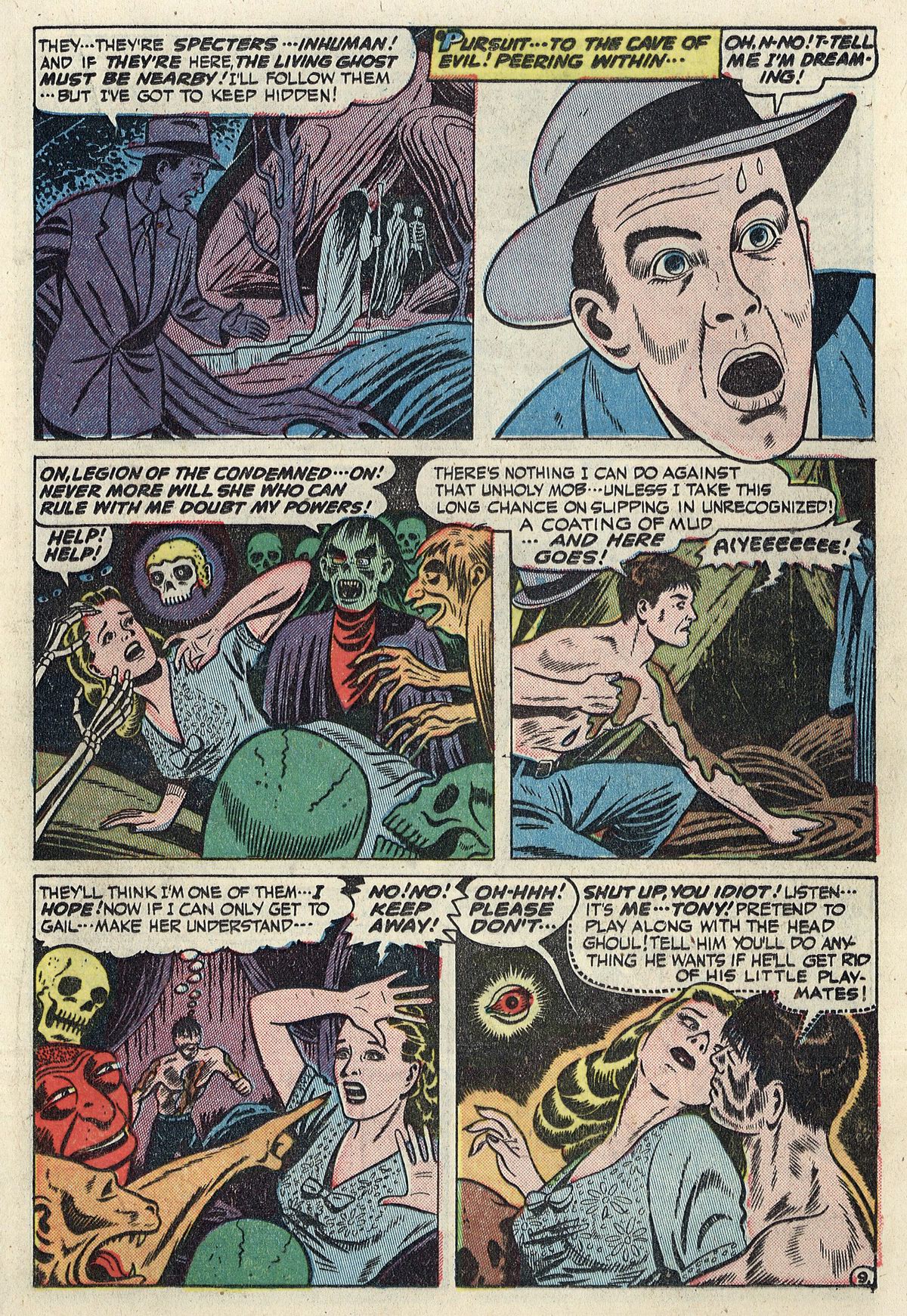 Read online Adventures Into The Unknown comic -  Issue #1 - 19
